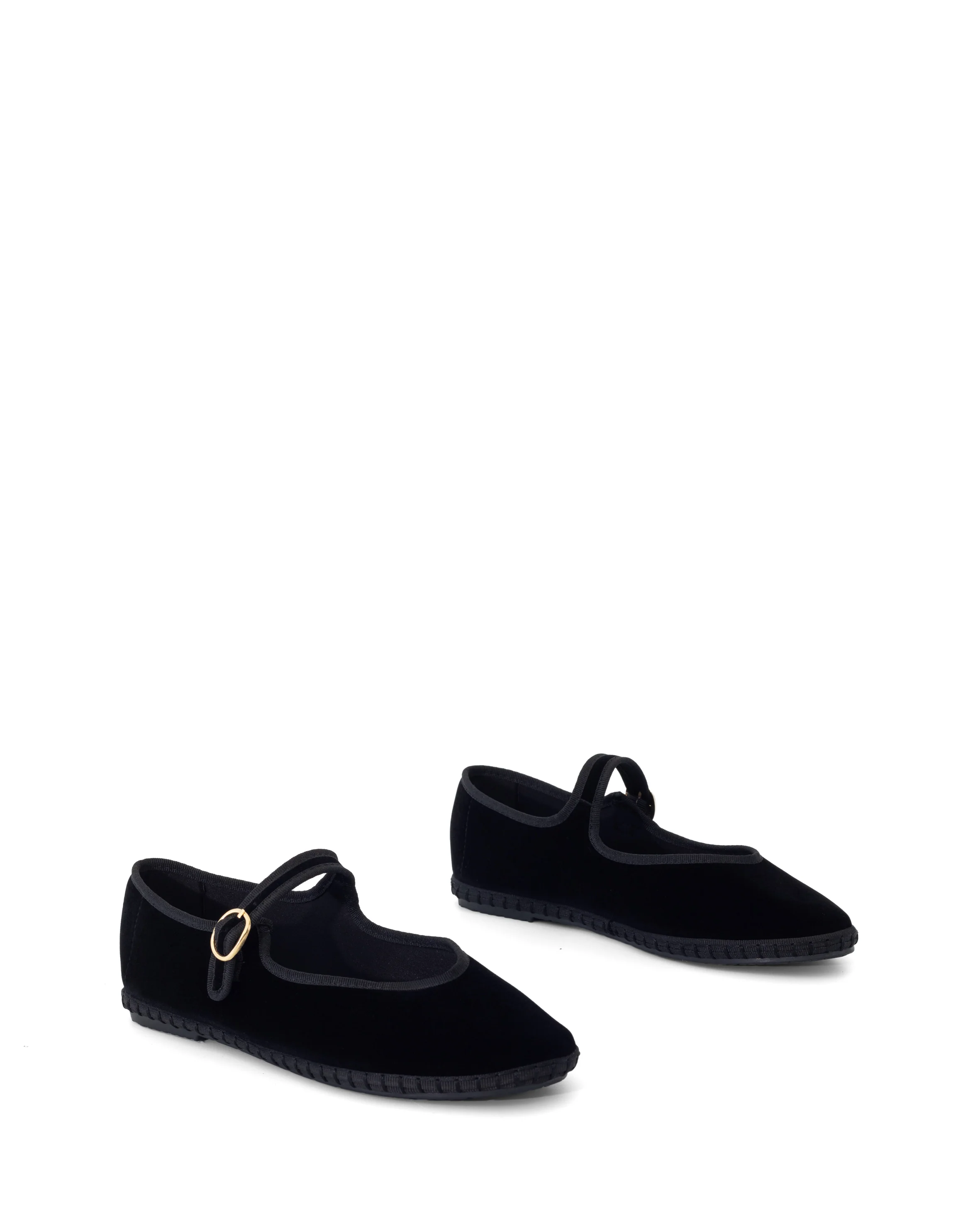 Alegria Ballet Flat Black Velvet - Image 2