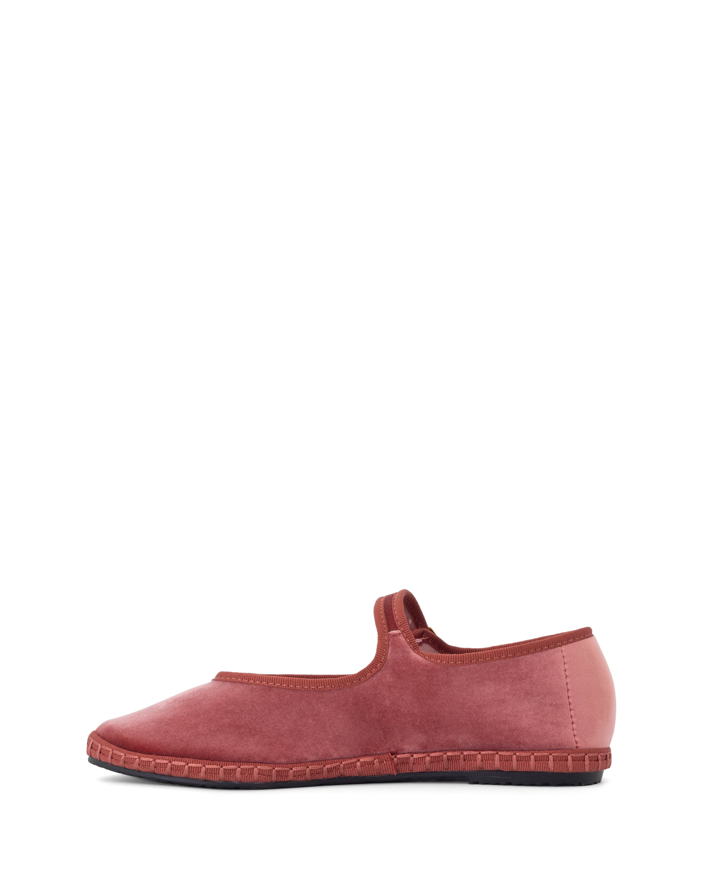 Alegria Ballet Flat Rose Velvet - Image 6