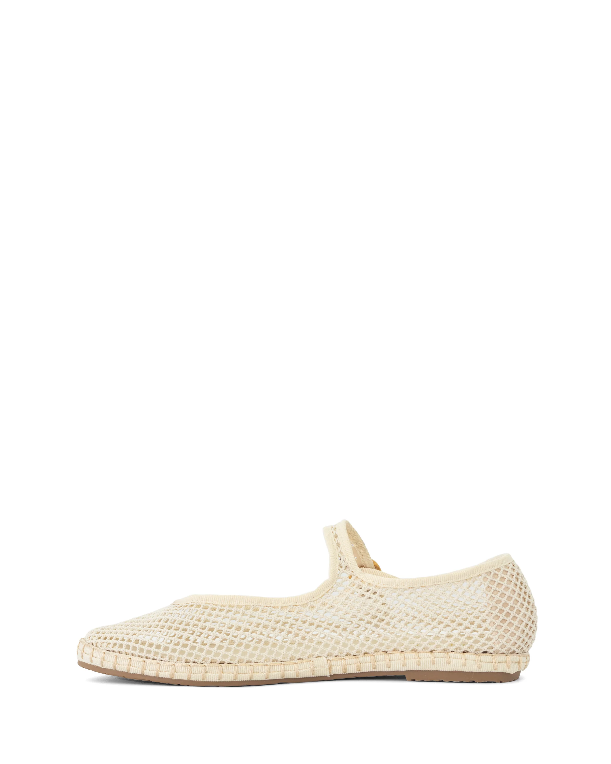 Alicante Ballet Flat Off White Mesh - Image 6
