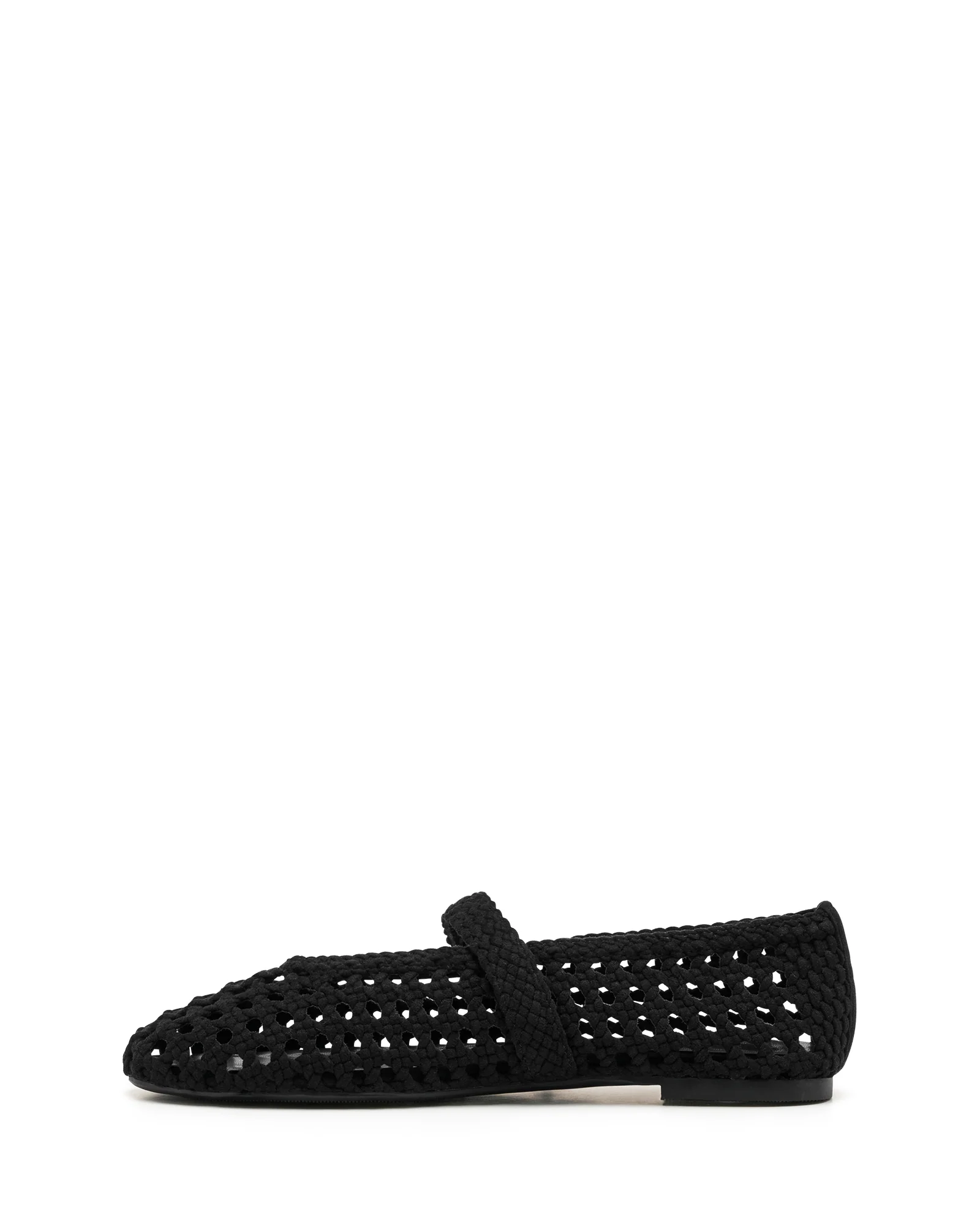 Asher Ballet Flat Black Suede - Image 4