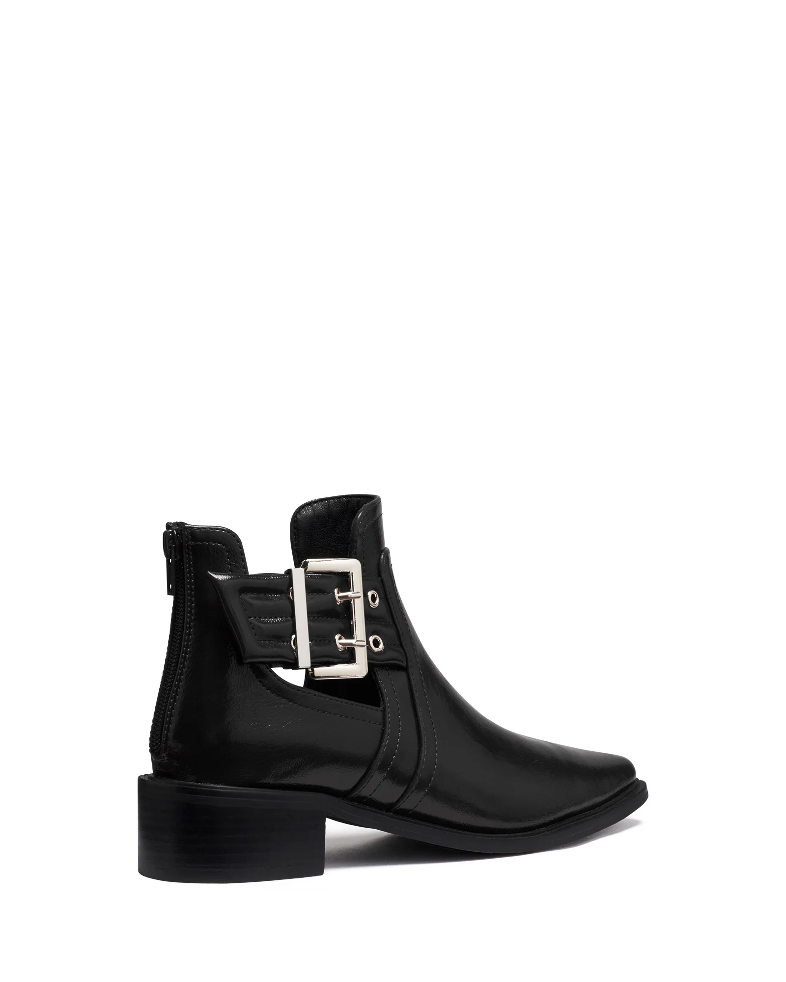 Baylee Black Crinkle Patent *FINAL SALE* - Image 3