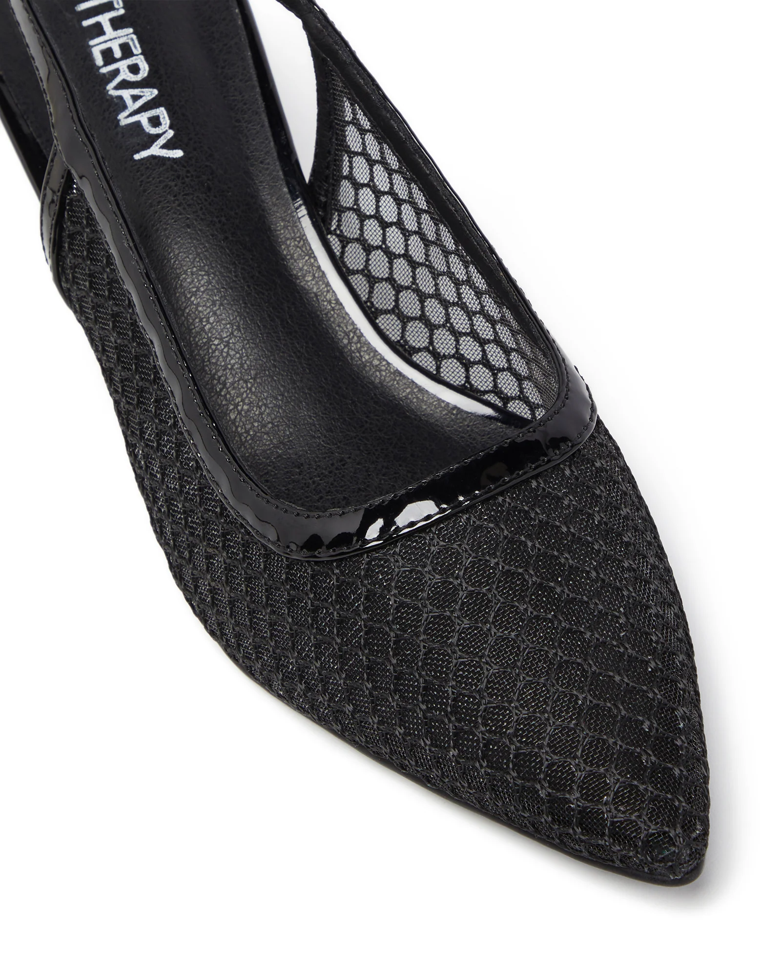 Bentleyy Slingback Pump Black Patent - Image 2