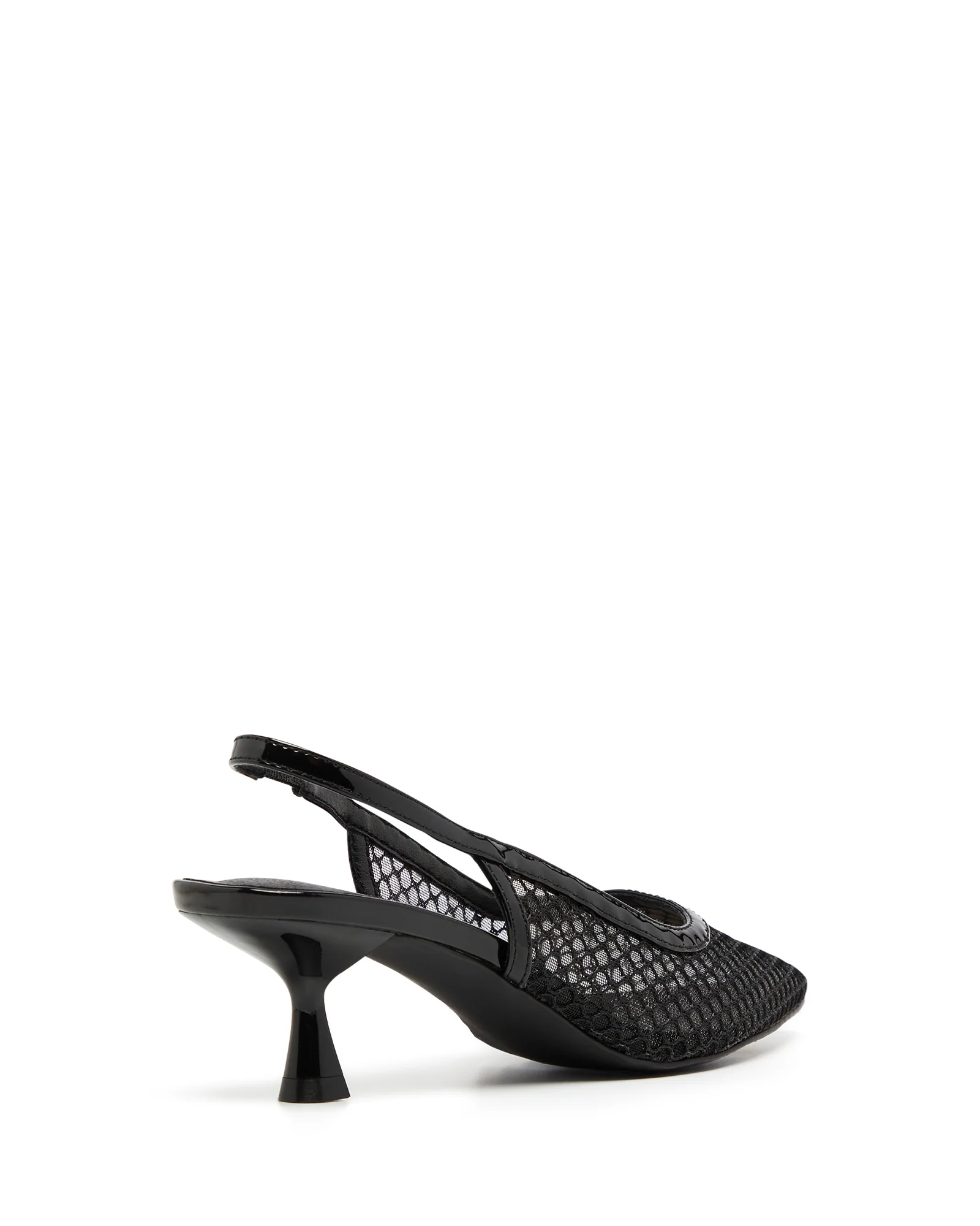 Bentleyy Slingback Pump Black Patent - Image 3