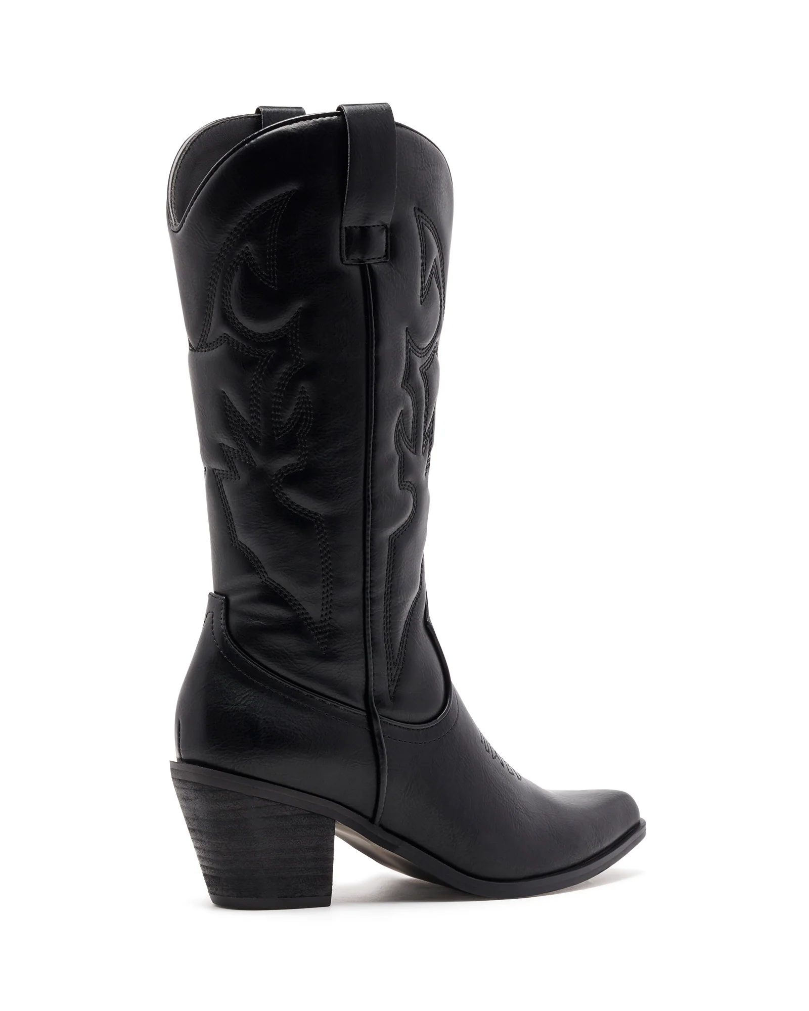 Clayton Cowboy Boot Black - Image 3