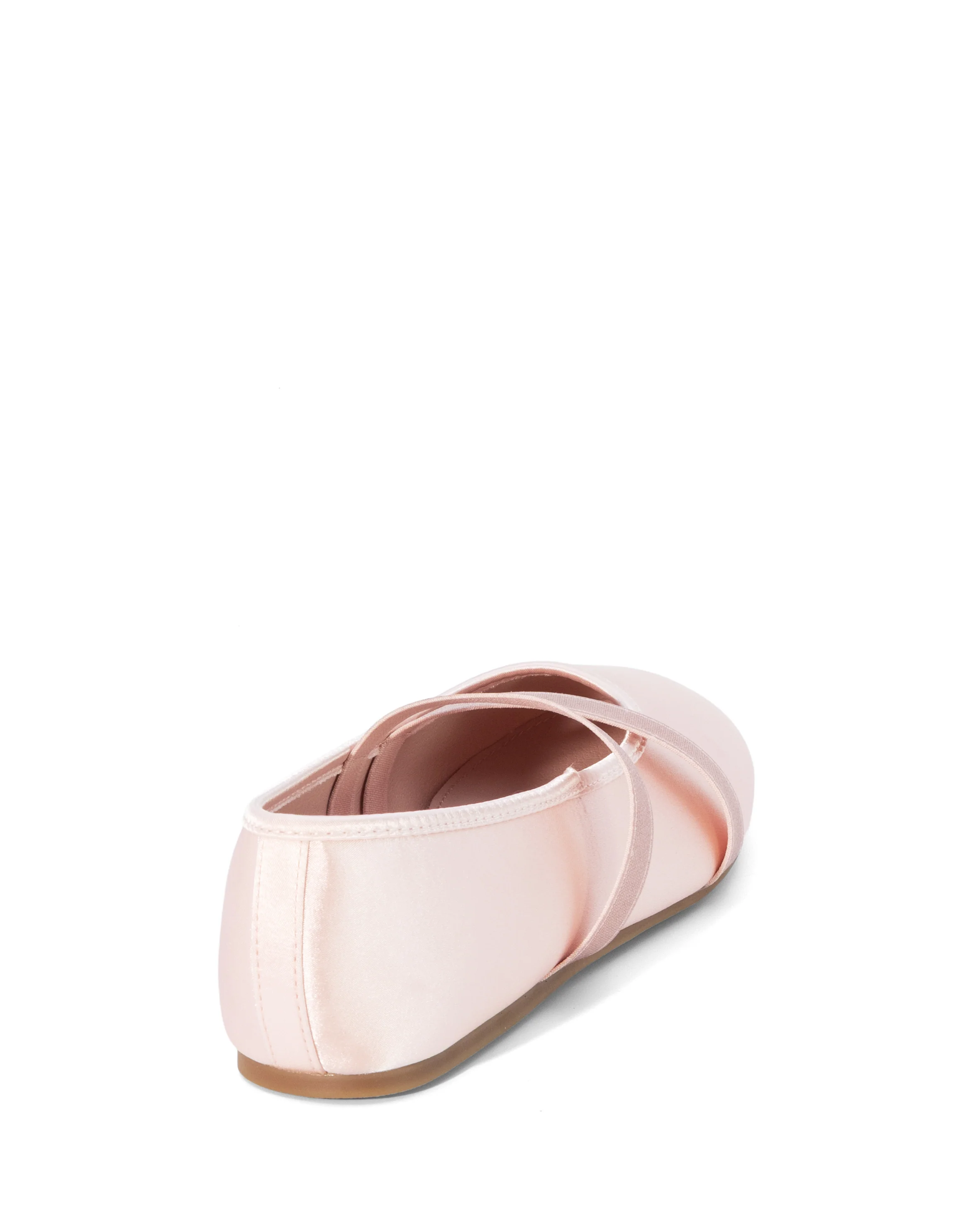 Dancer Ballet Flat Blush Satin - Image 4