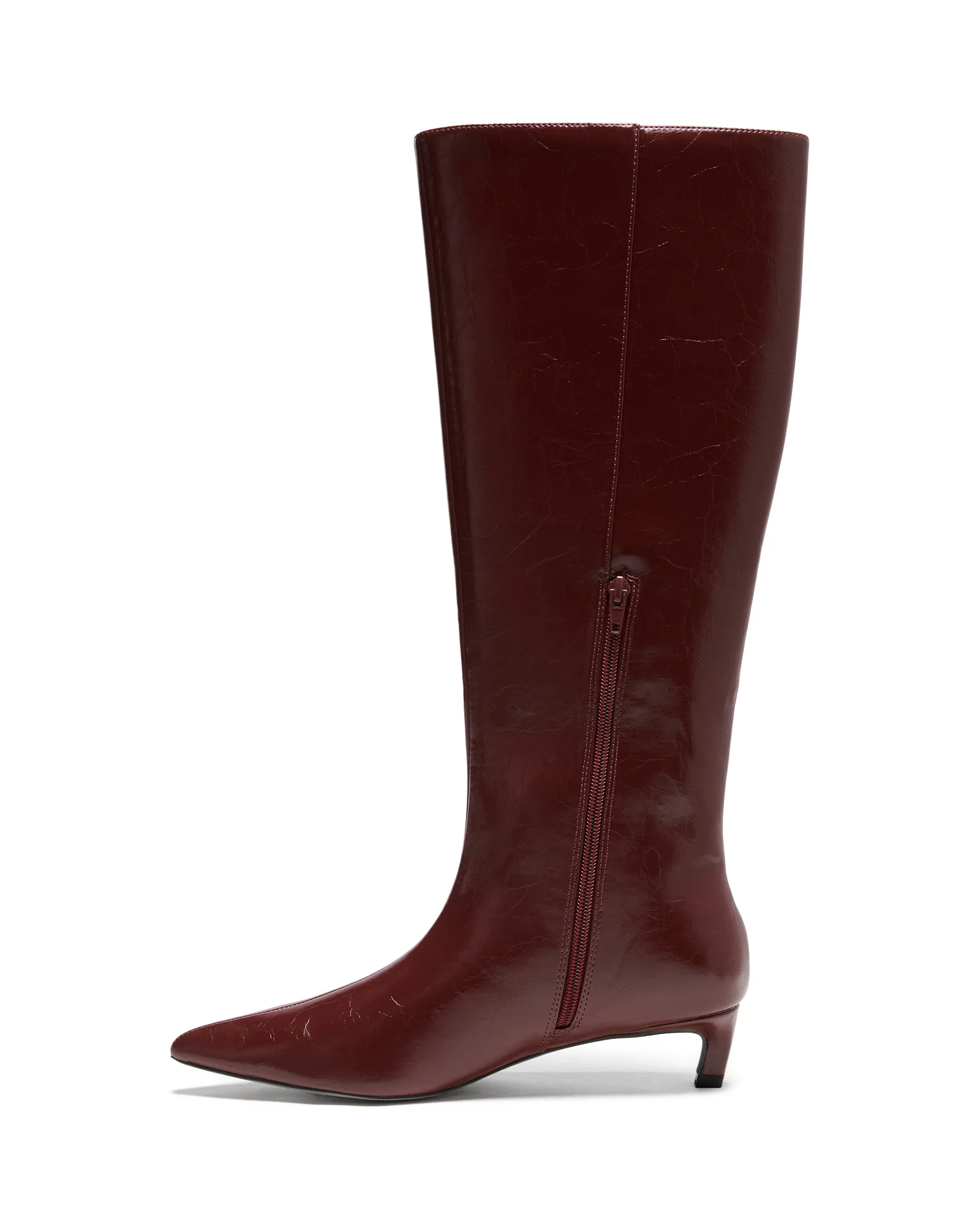Destiny Tall Boot Bordeaux Textured - Image 4