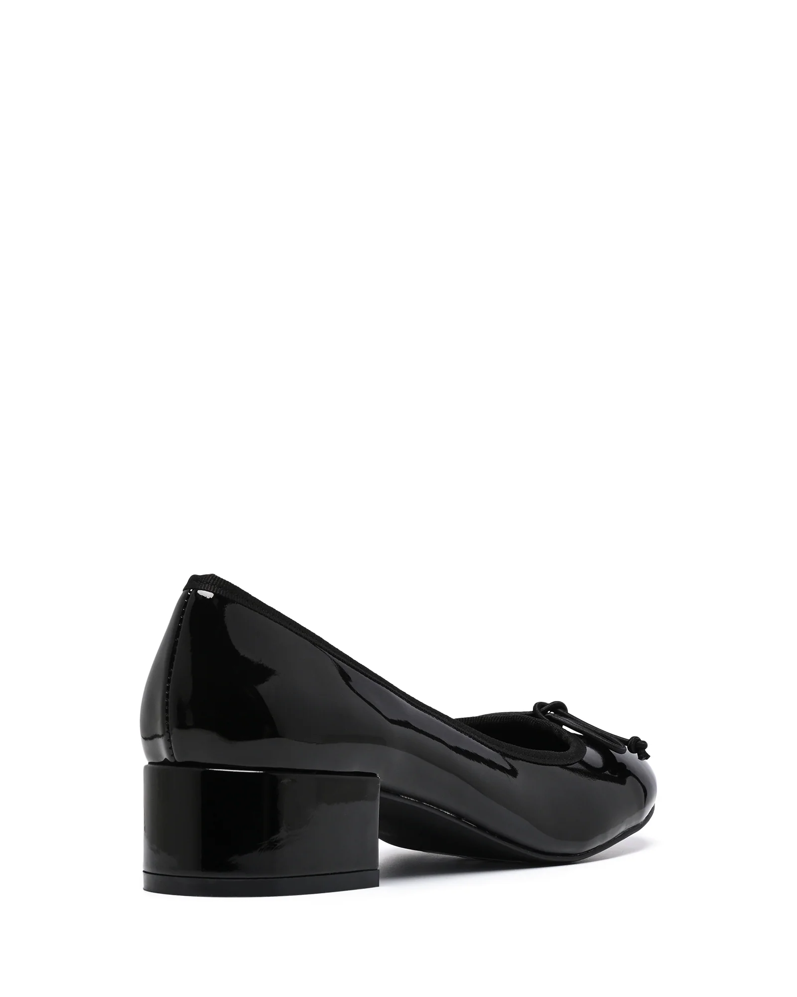 Diana Ballet Heel Black Patent - Image 3