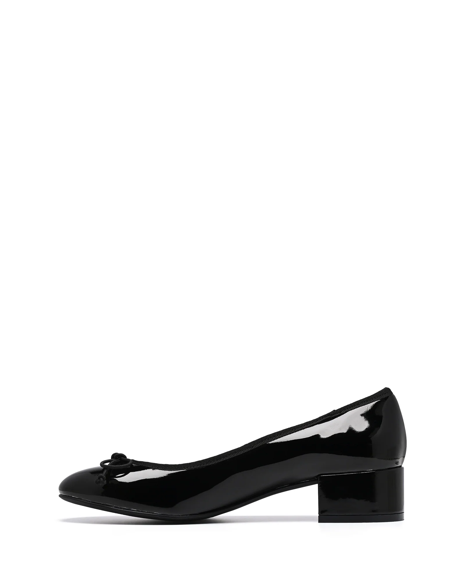 Diana Ballet Heel Black Patent - Image 4