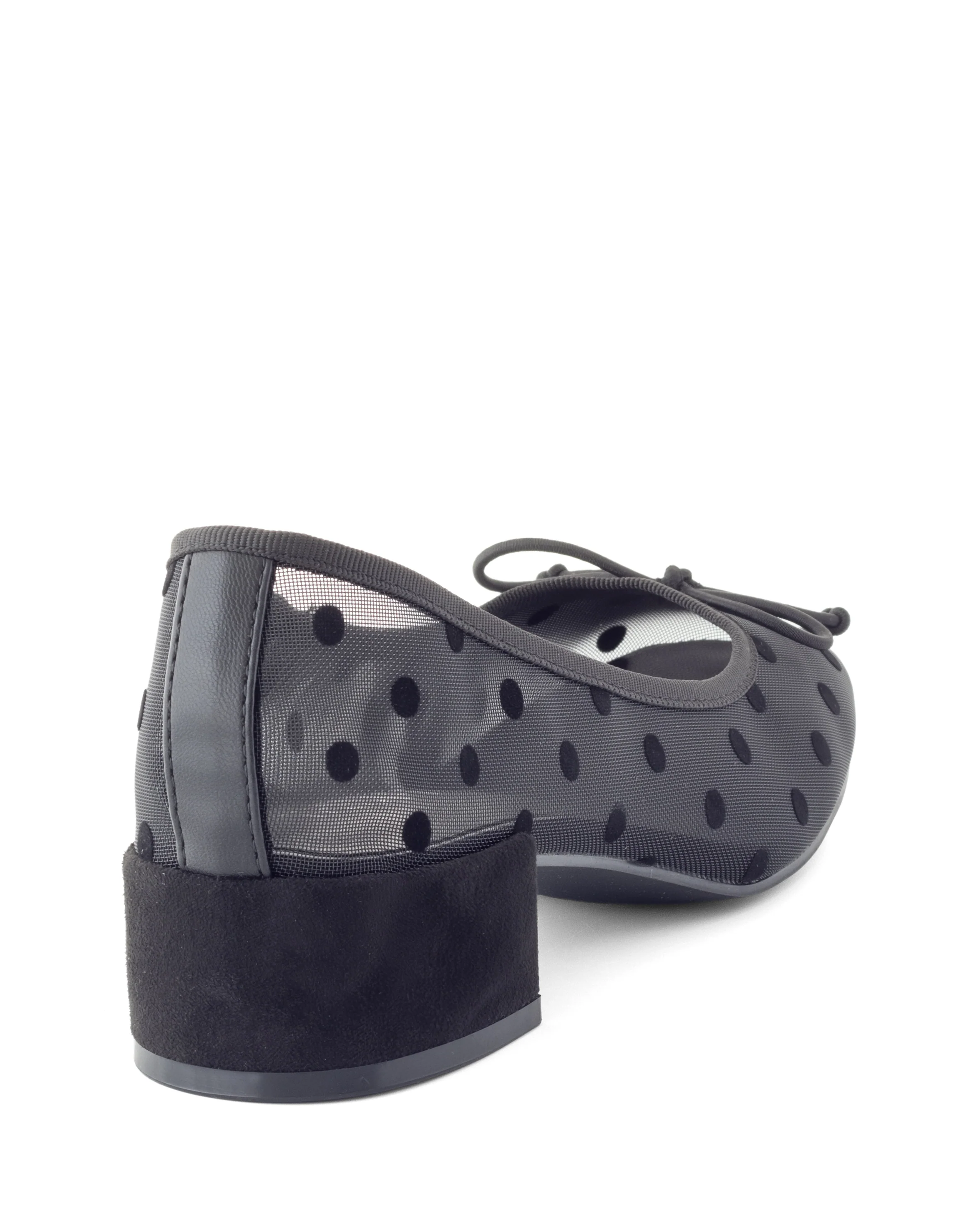 Diana Ballet Heel Black Polkadot - Image 3