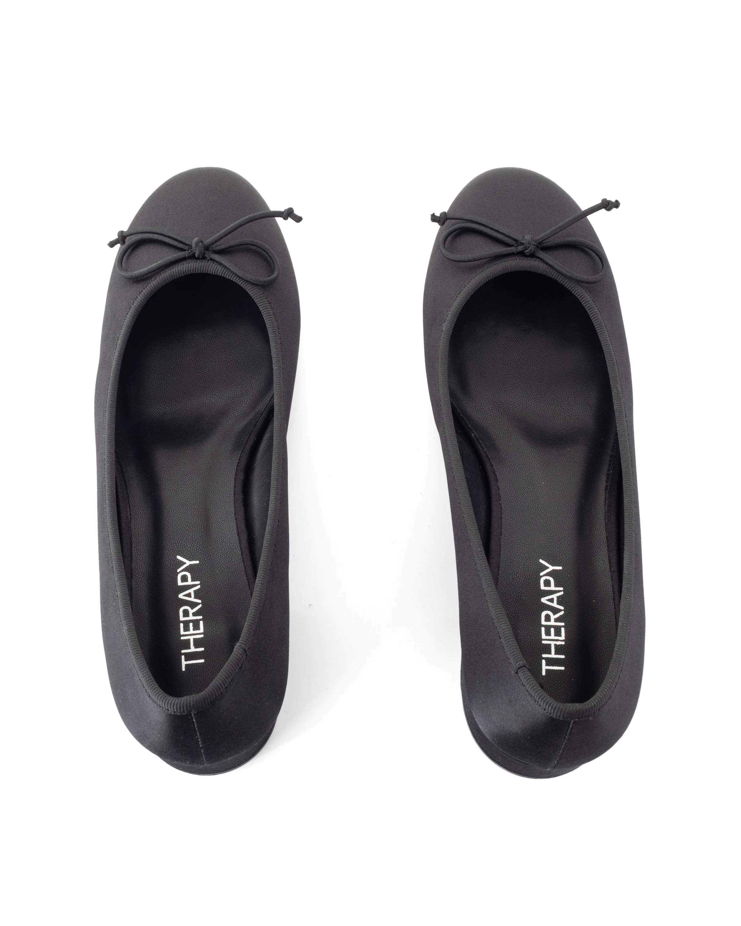 Diana Ballet Heel Black Satin - Image 5