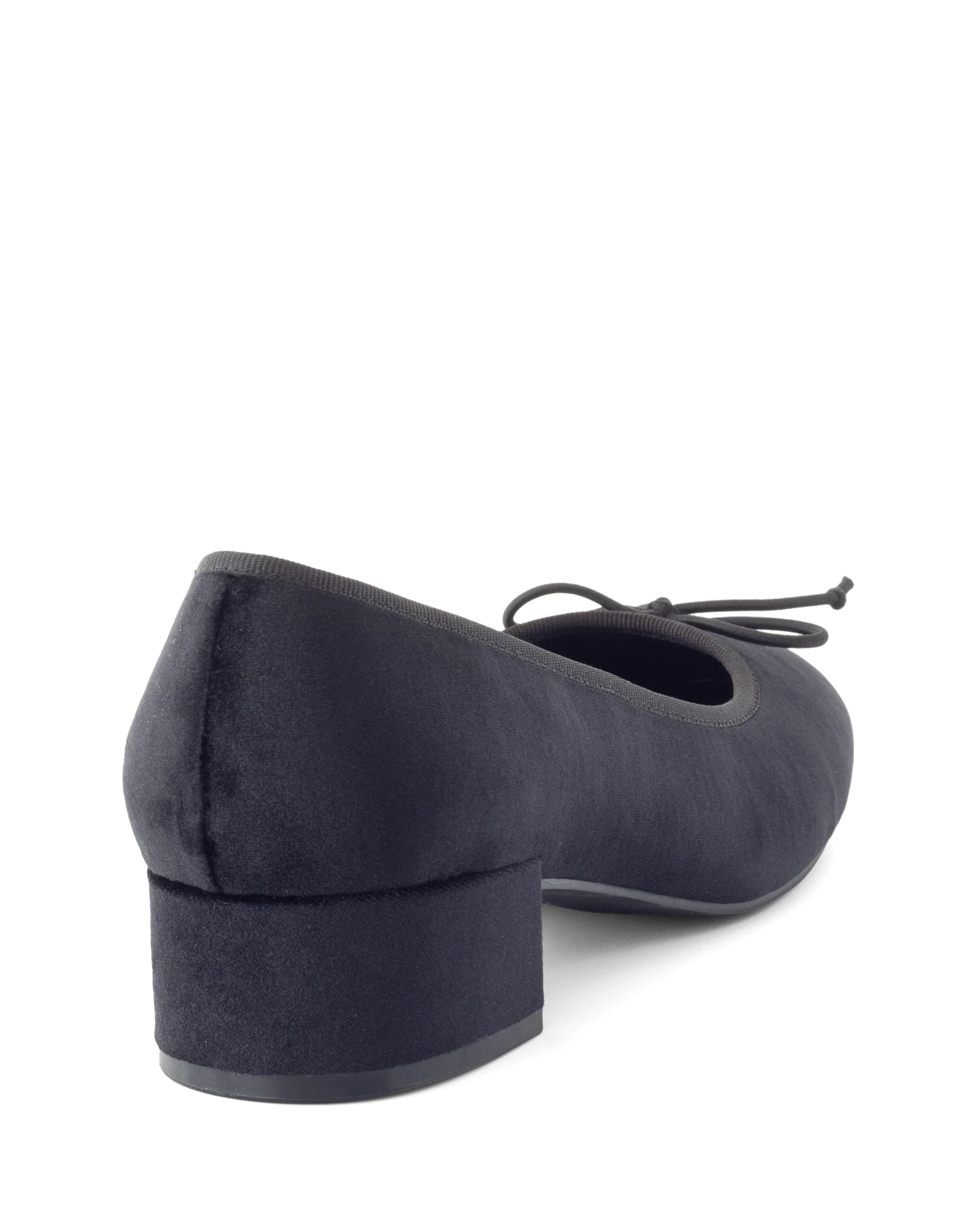 Diana Ballet Heel Black Velvet - Image 3