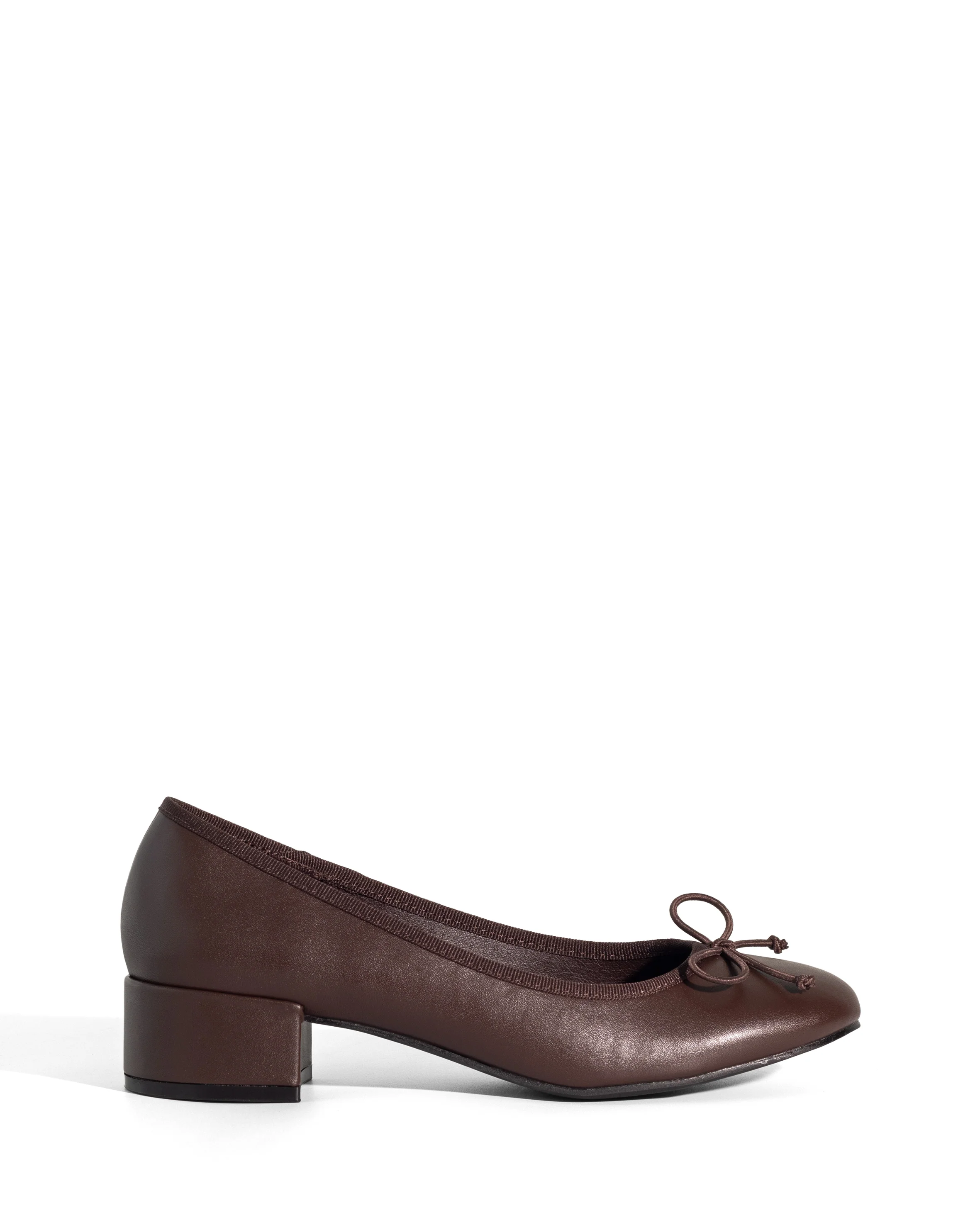 Diana Ballet Heel Chocolate PRE ORDER DUE FOR DISPATCH 15-30 MAY* - Image 2