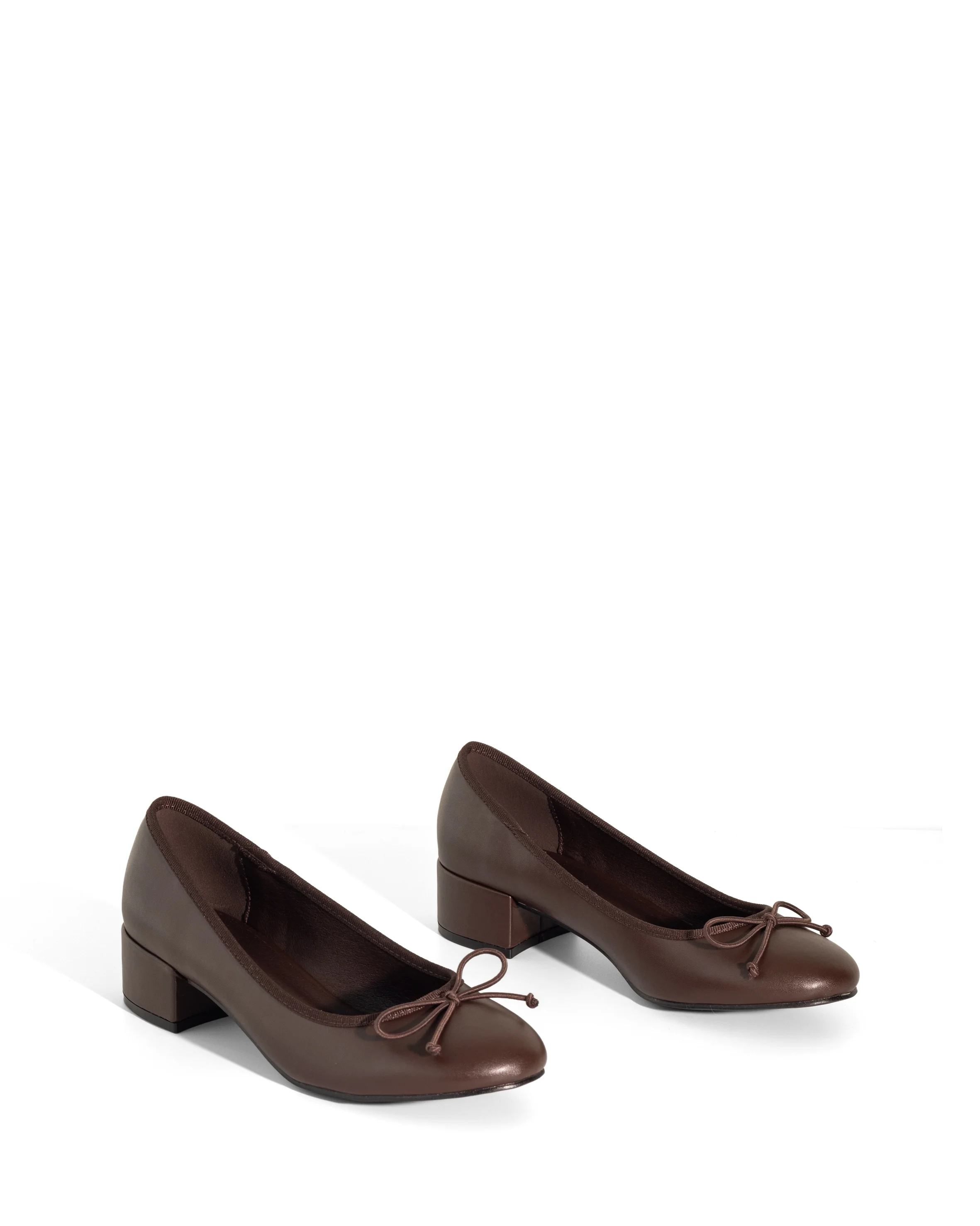 Diana Ballet Heel Chocolate PRE ORDER DUE FOR DISPATCH 15-30 MAY* - Image 3