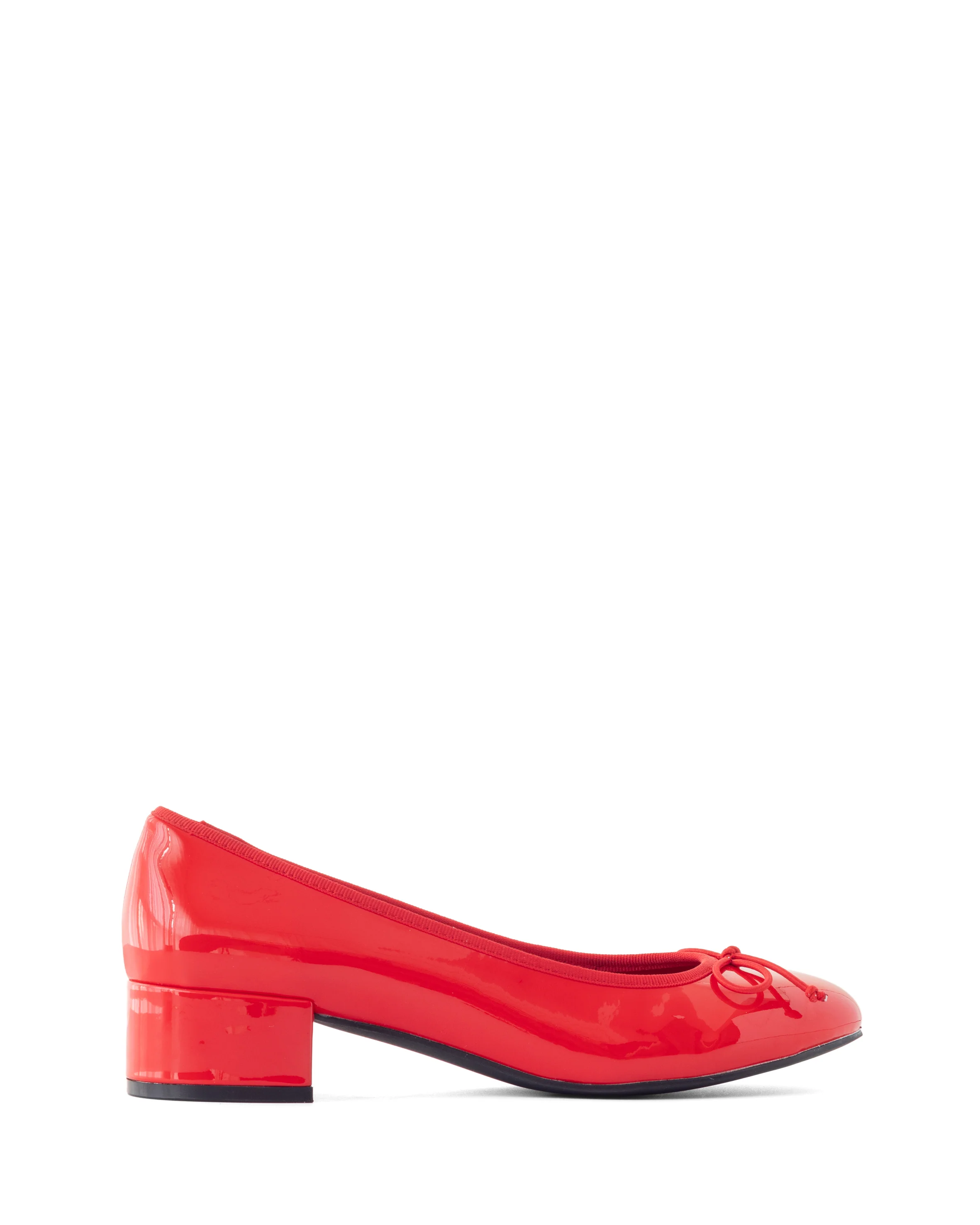 Diana Ballet Heel Red Patent