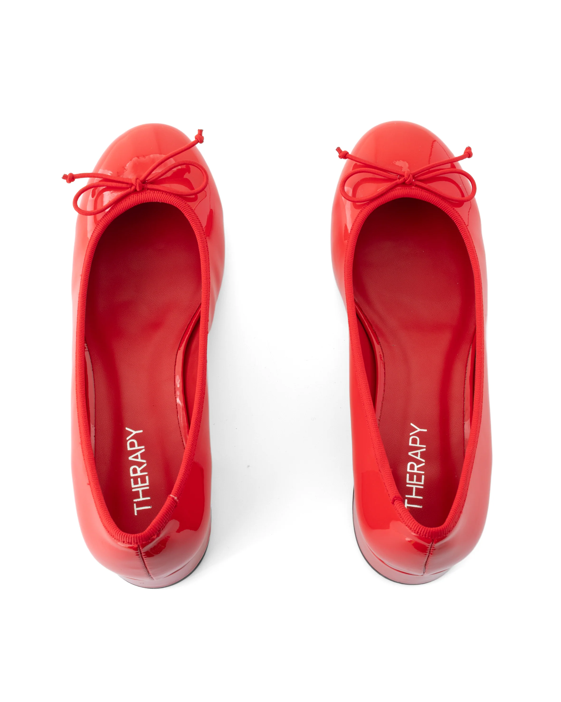 Diana Ballet Heel Red Patent - Image 4