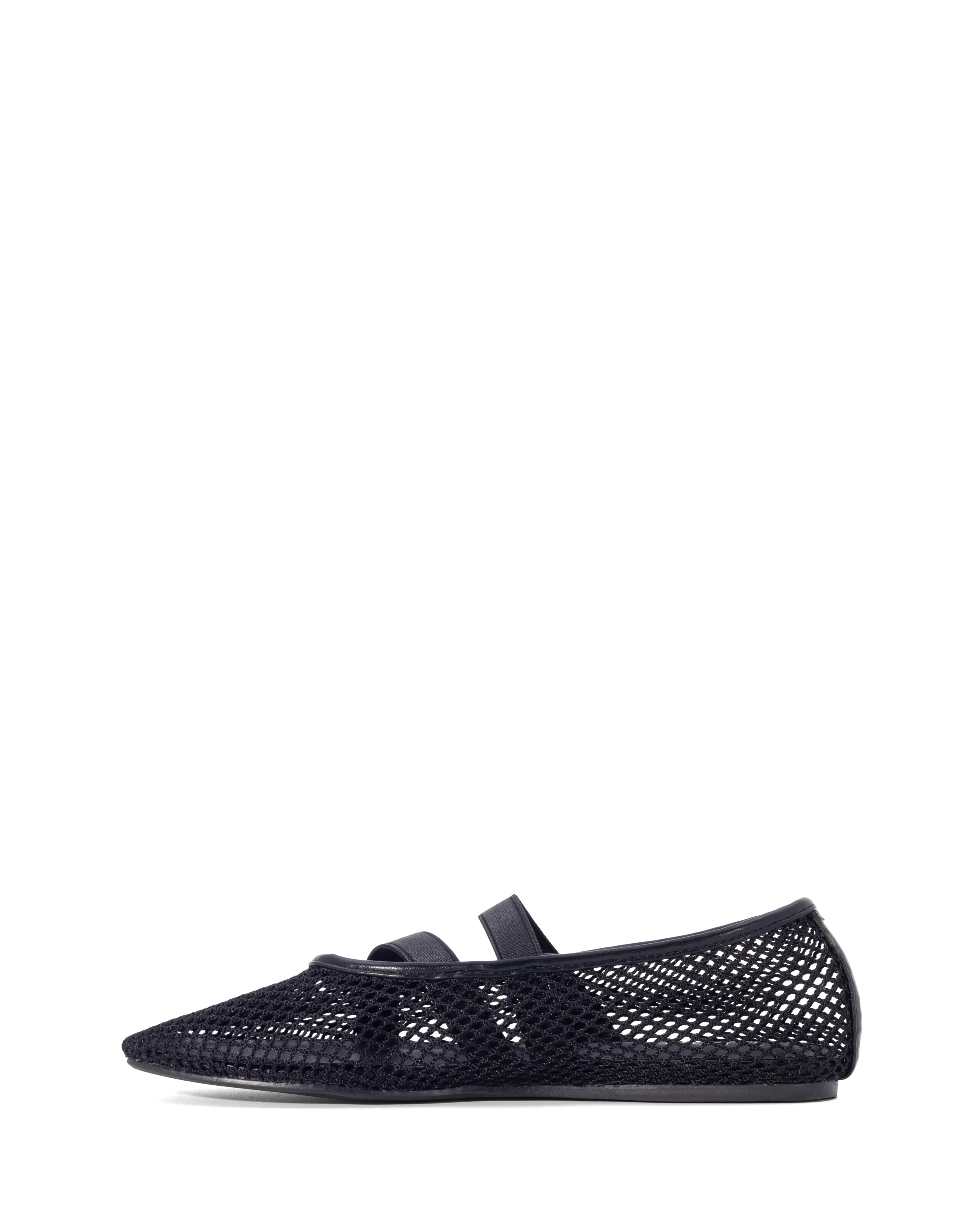 District Ballet Flat Black Mesh - Image 5