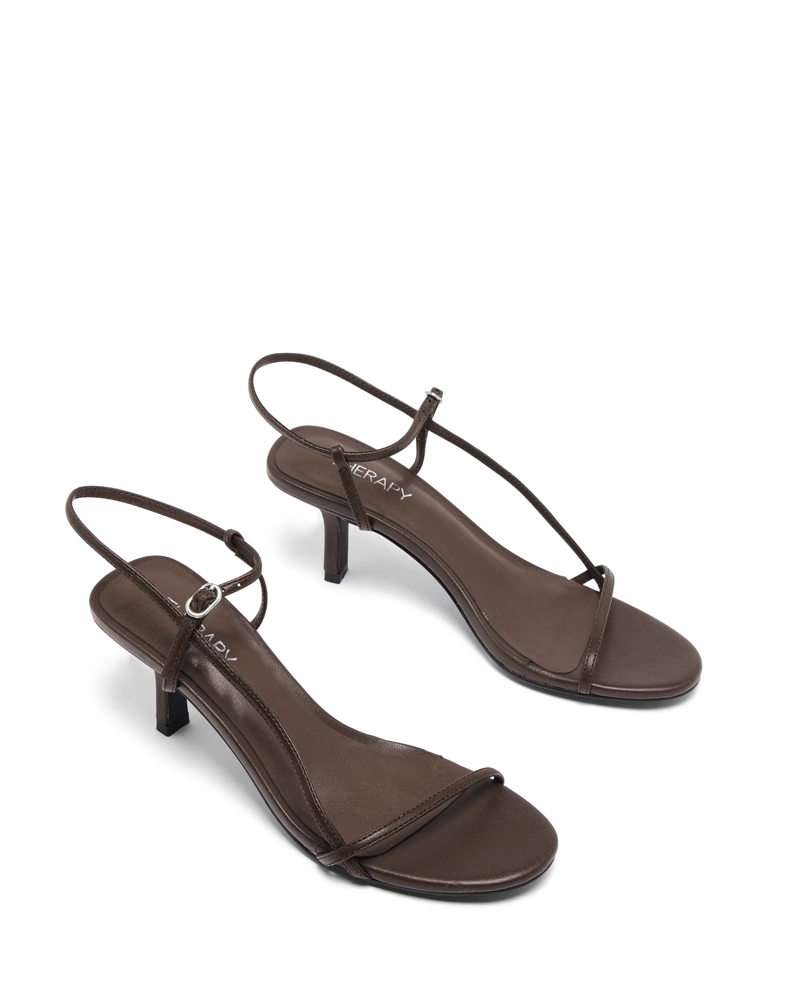 Easton Slingback Heel Chocolate - Image 2