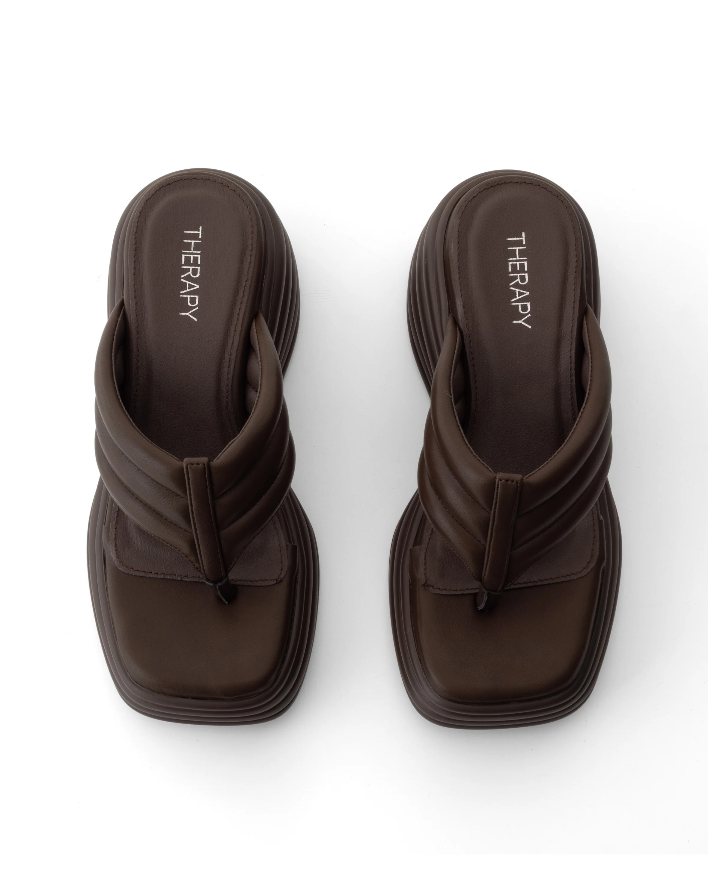 Flames Thong Sandal Chocolate - Image 5