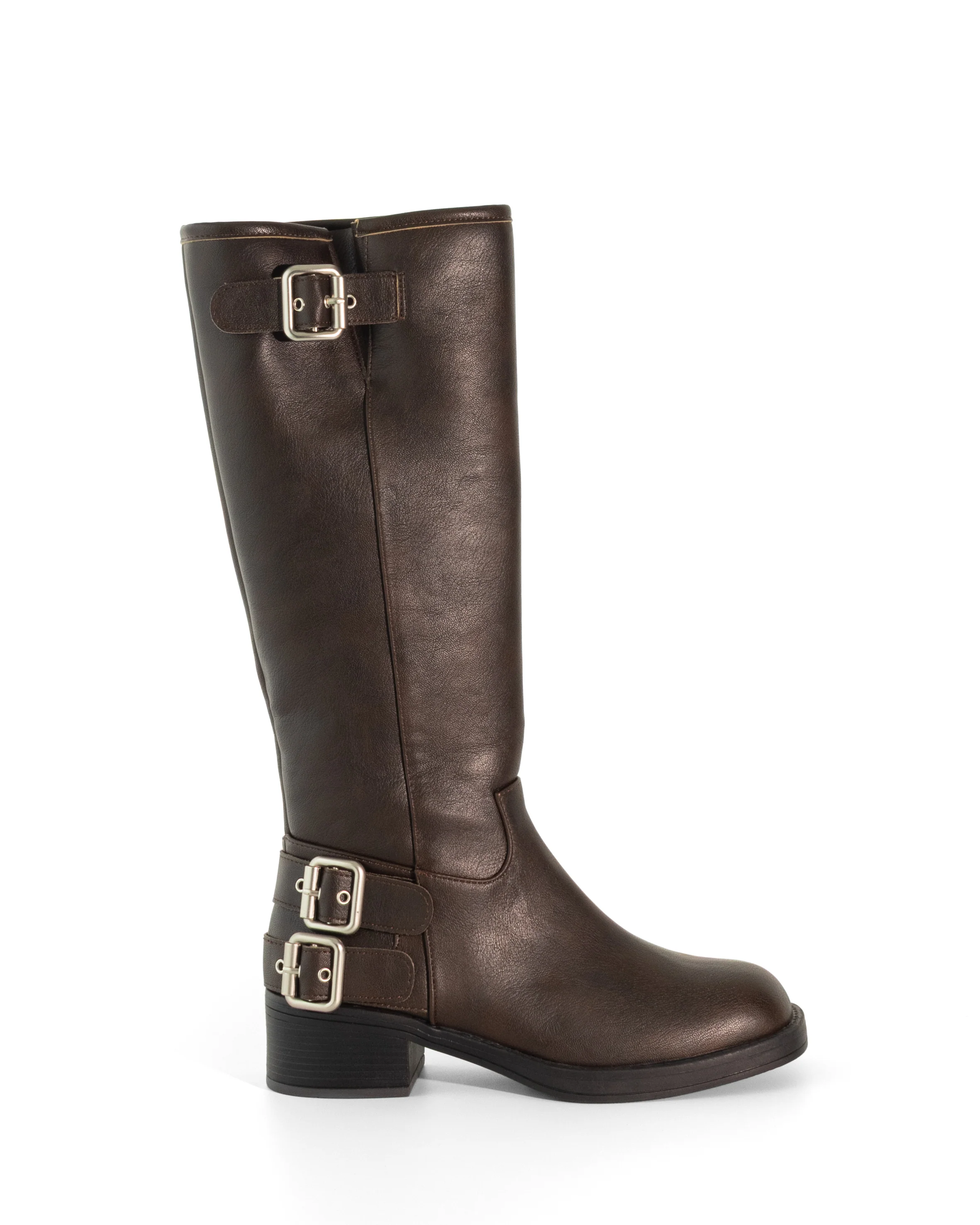 Form Tall Boot Chocolate Burnished - Image 2