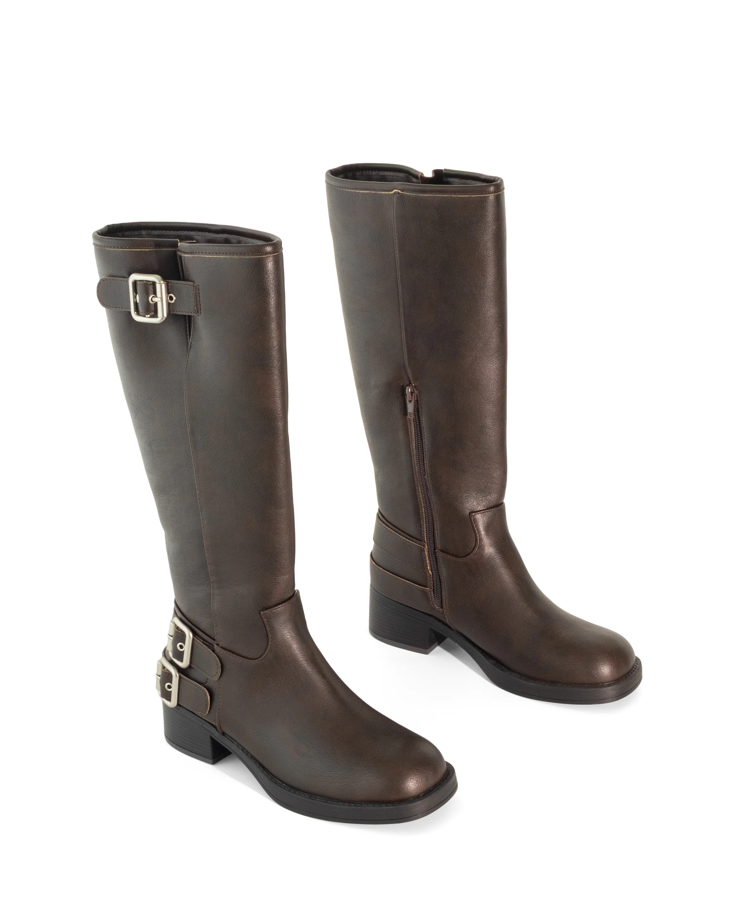 Form Tall Boot Chocolate Burnished - Image 3