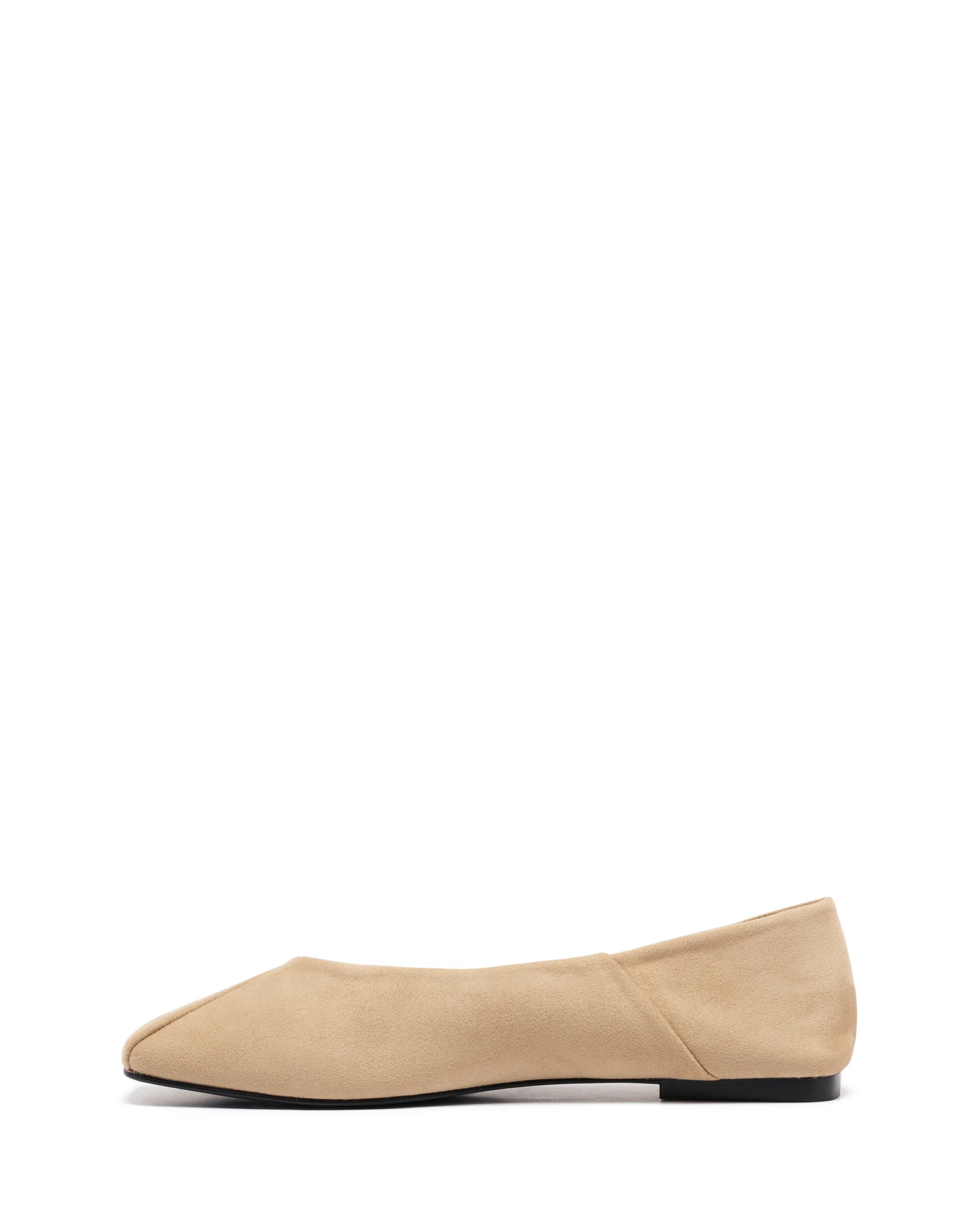 Gaia Ballet Flat Cashew Suede - Image 4