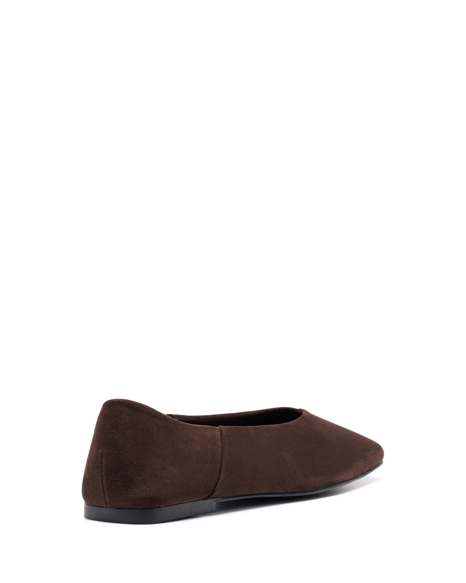 Gaia Ballet Flat Chocolate Suede - Image 3