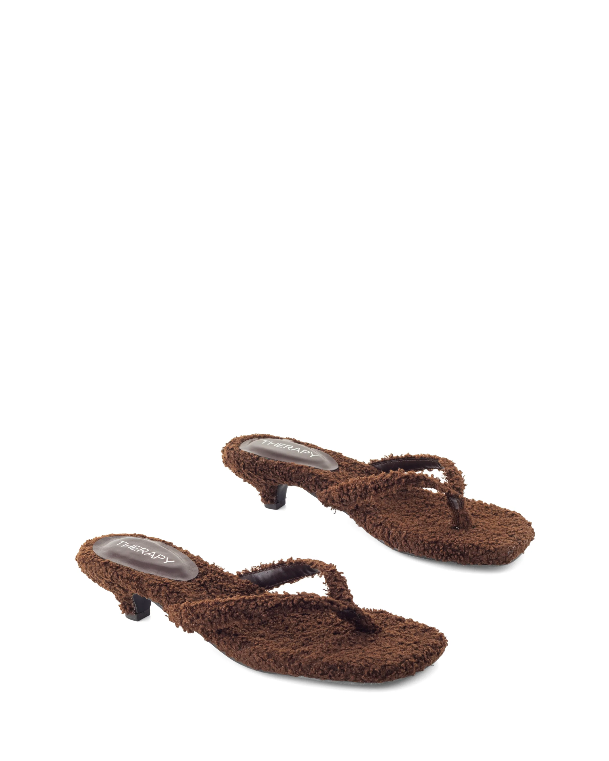 Heatwave Thong Heel Chocolate Teddy - Image 2