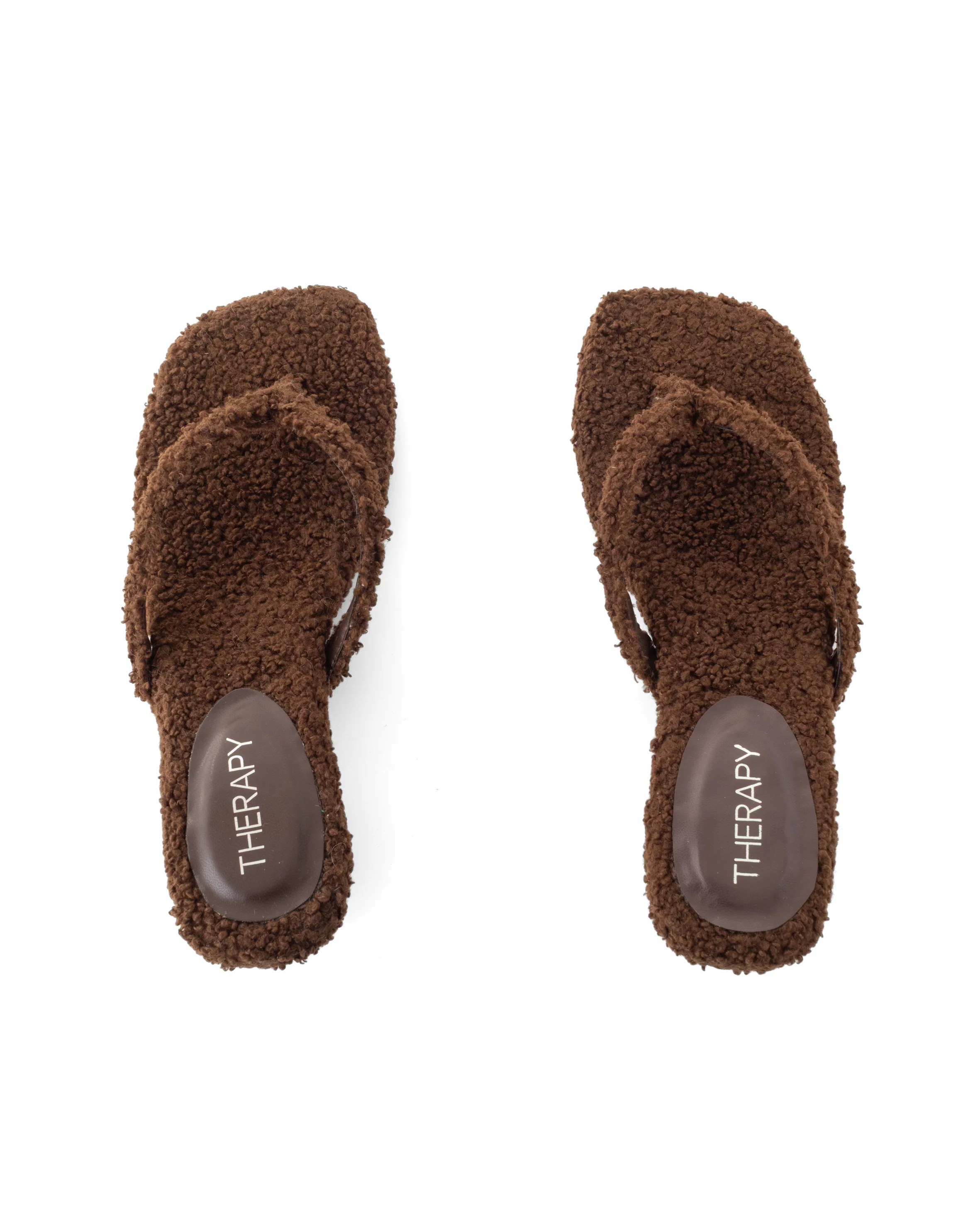 Heatwave Thong Heel Chocolate Teddy - Image 4