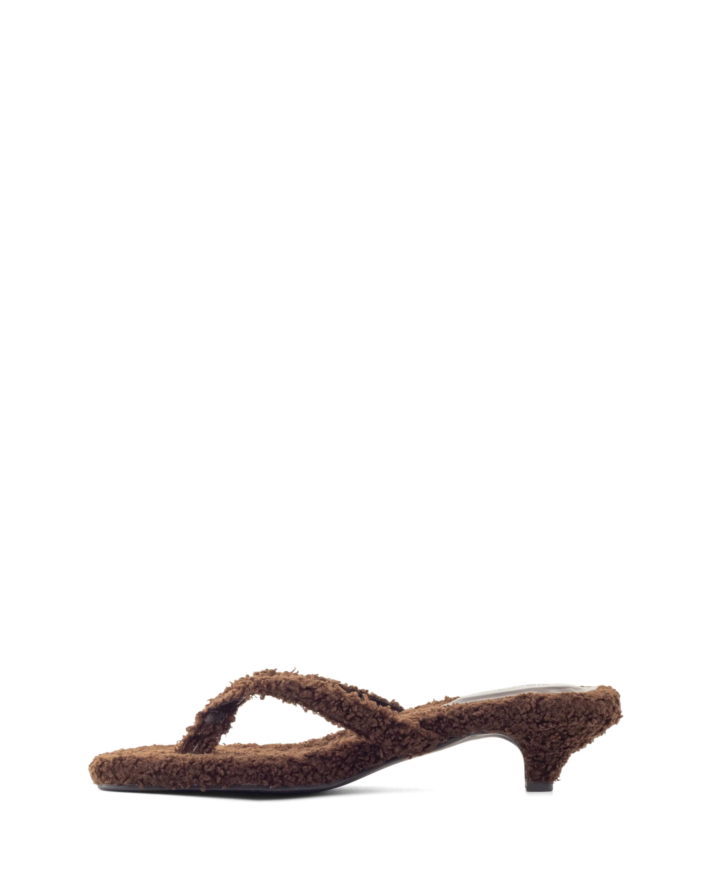 Heatwave Thong Heel Chocolate Teddy - Image 5