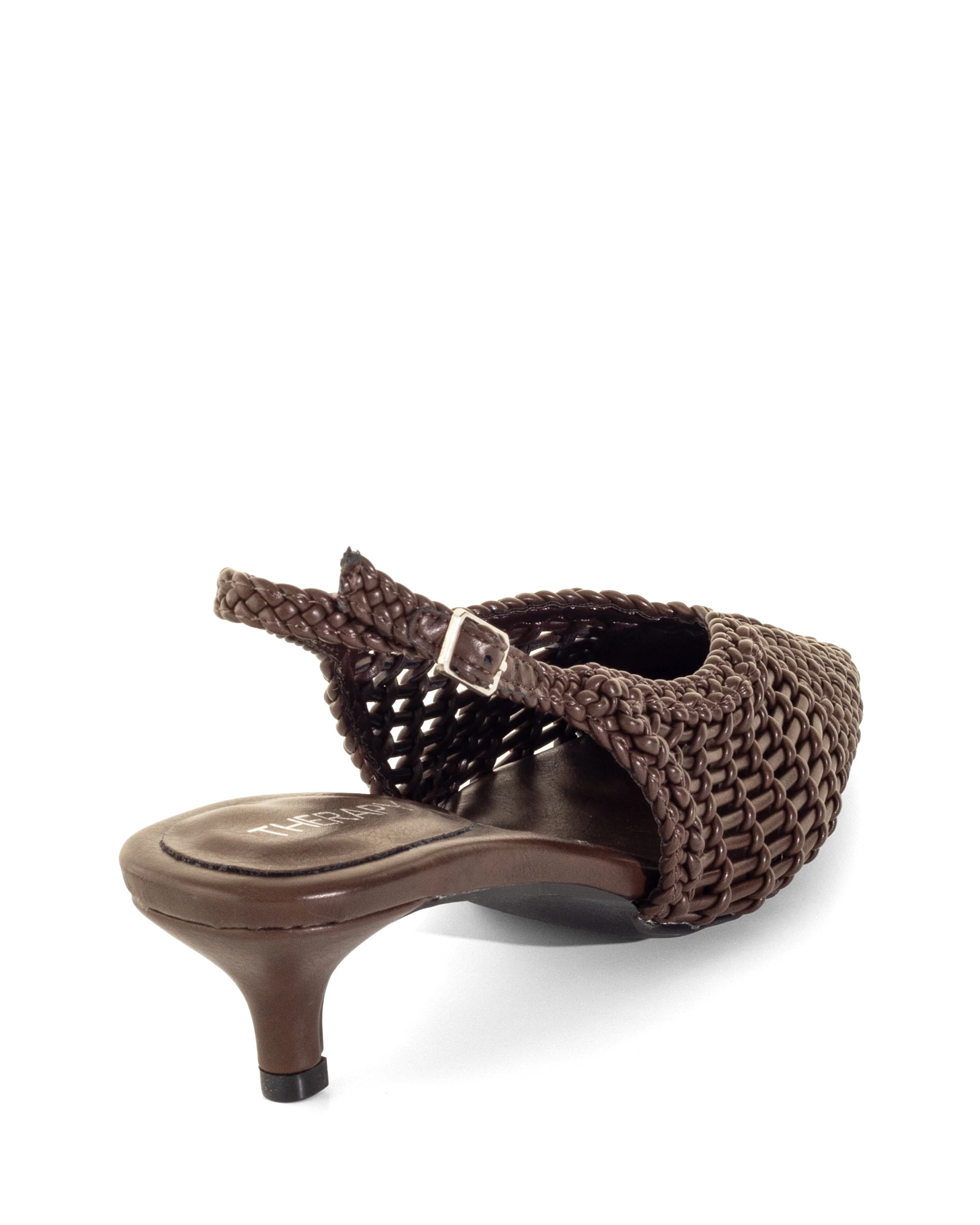 Ivanya Slingback Heel Chocolate - Image 3