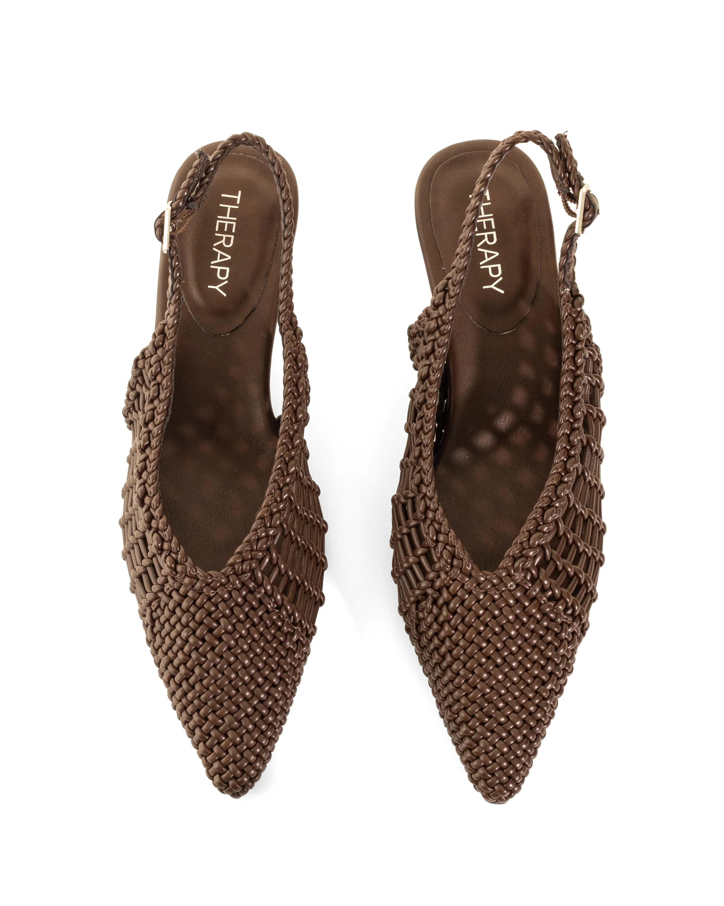Ivanya Slingback Heel Chocolate - Image 4