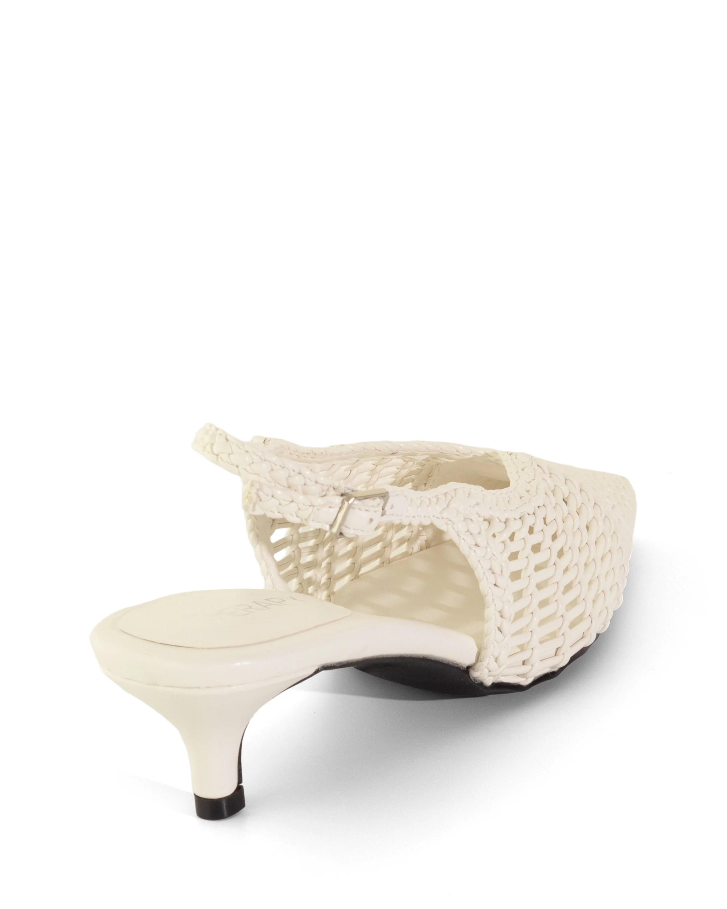 Ivanya Slingback Heel White - Image 3