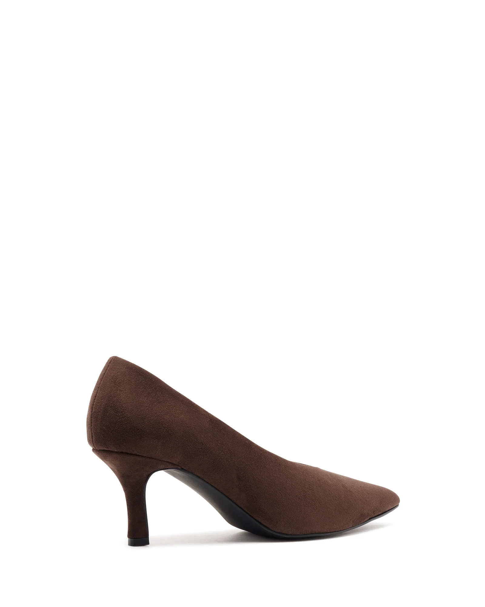 Jordyn Pump Chocolate Suede - Image 3