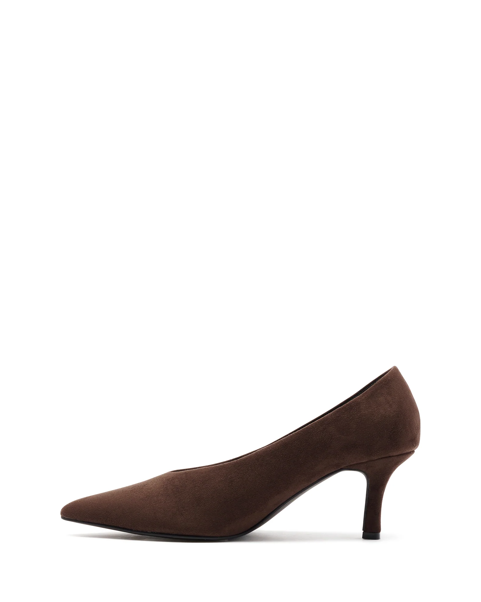 Jordyn Pump Chocolate Suede - Image 4
