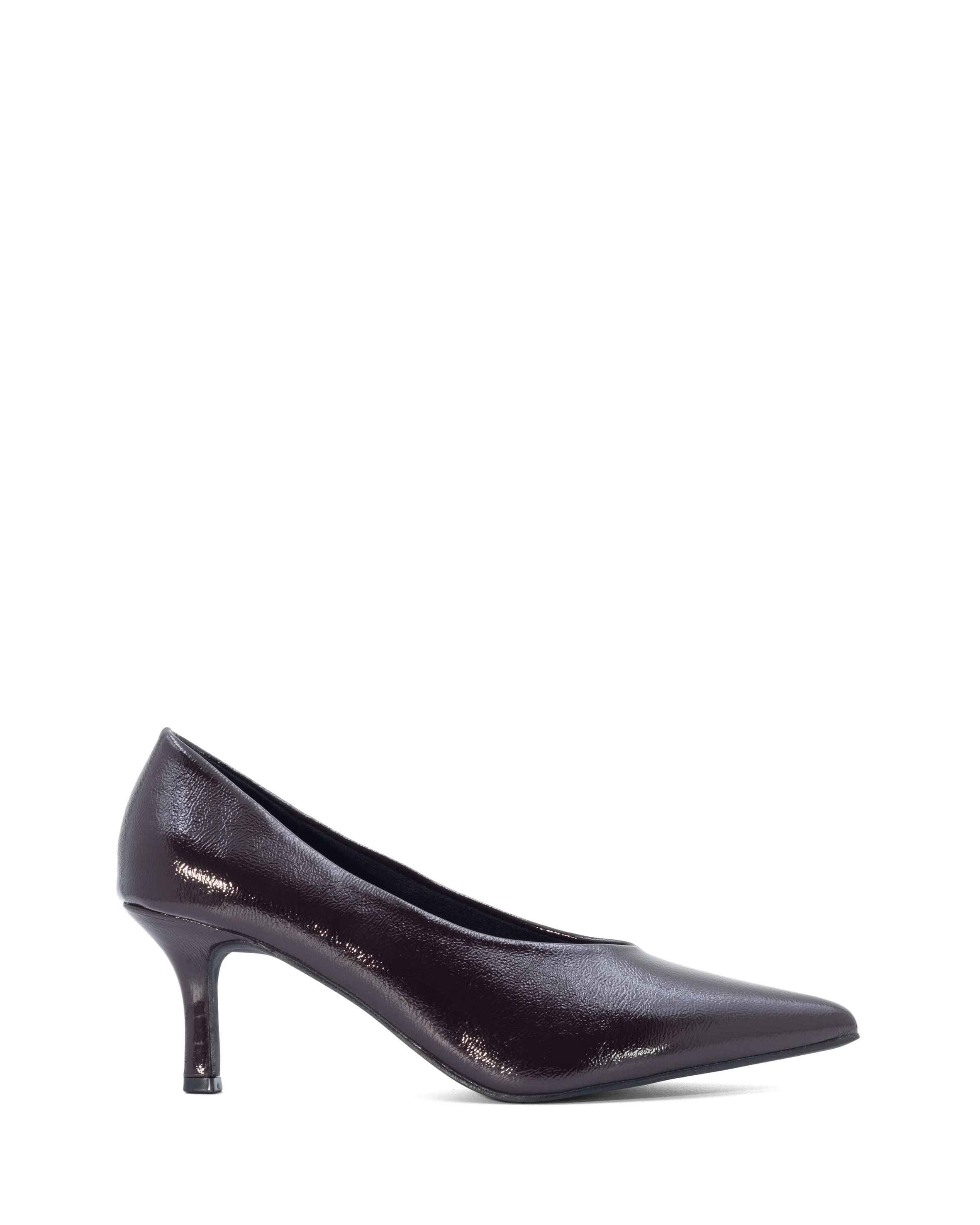 Jordyn Pump Port Crinkled Patent
