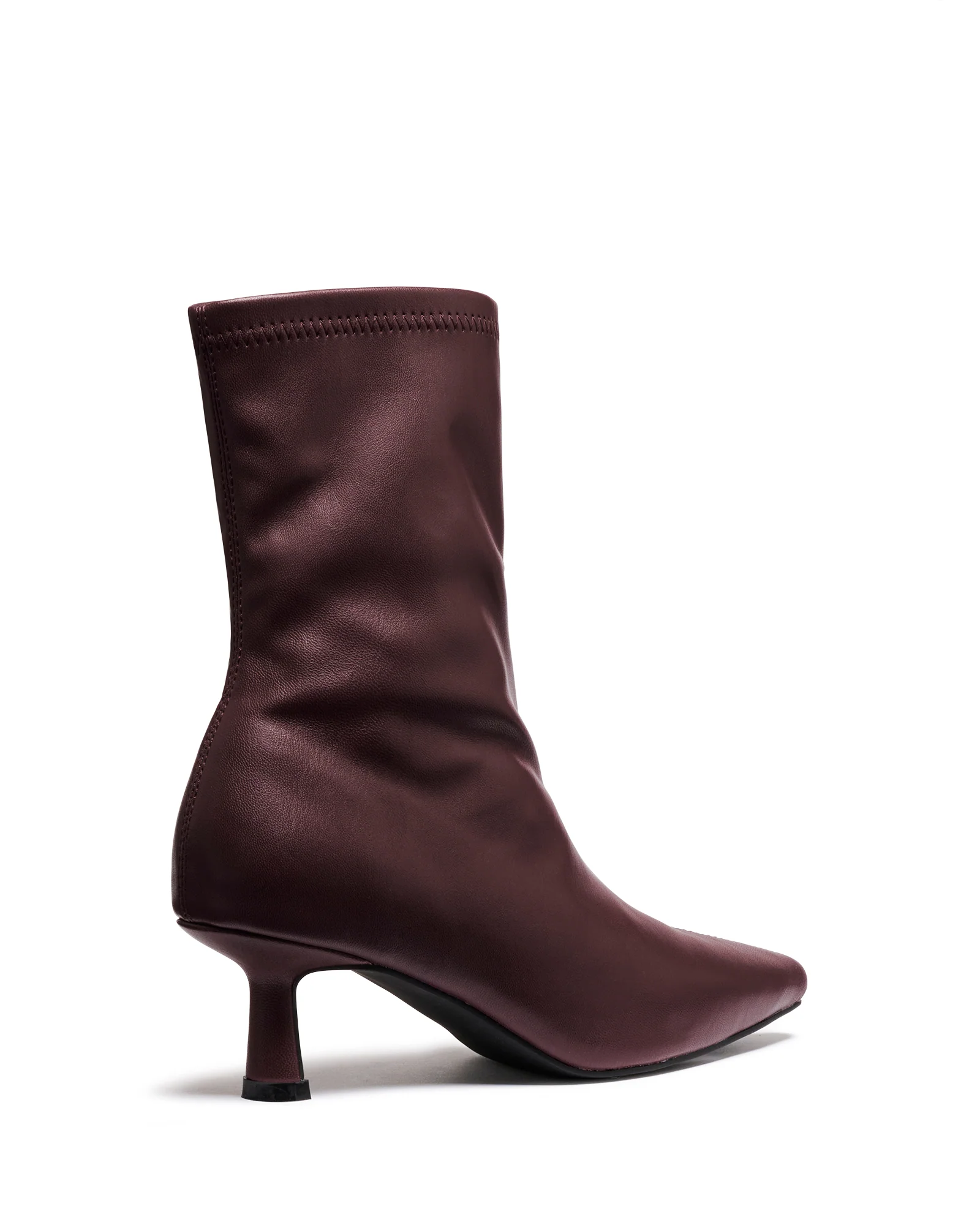 Keeley Ankle Boot Bordeaux - Image 4