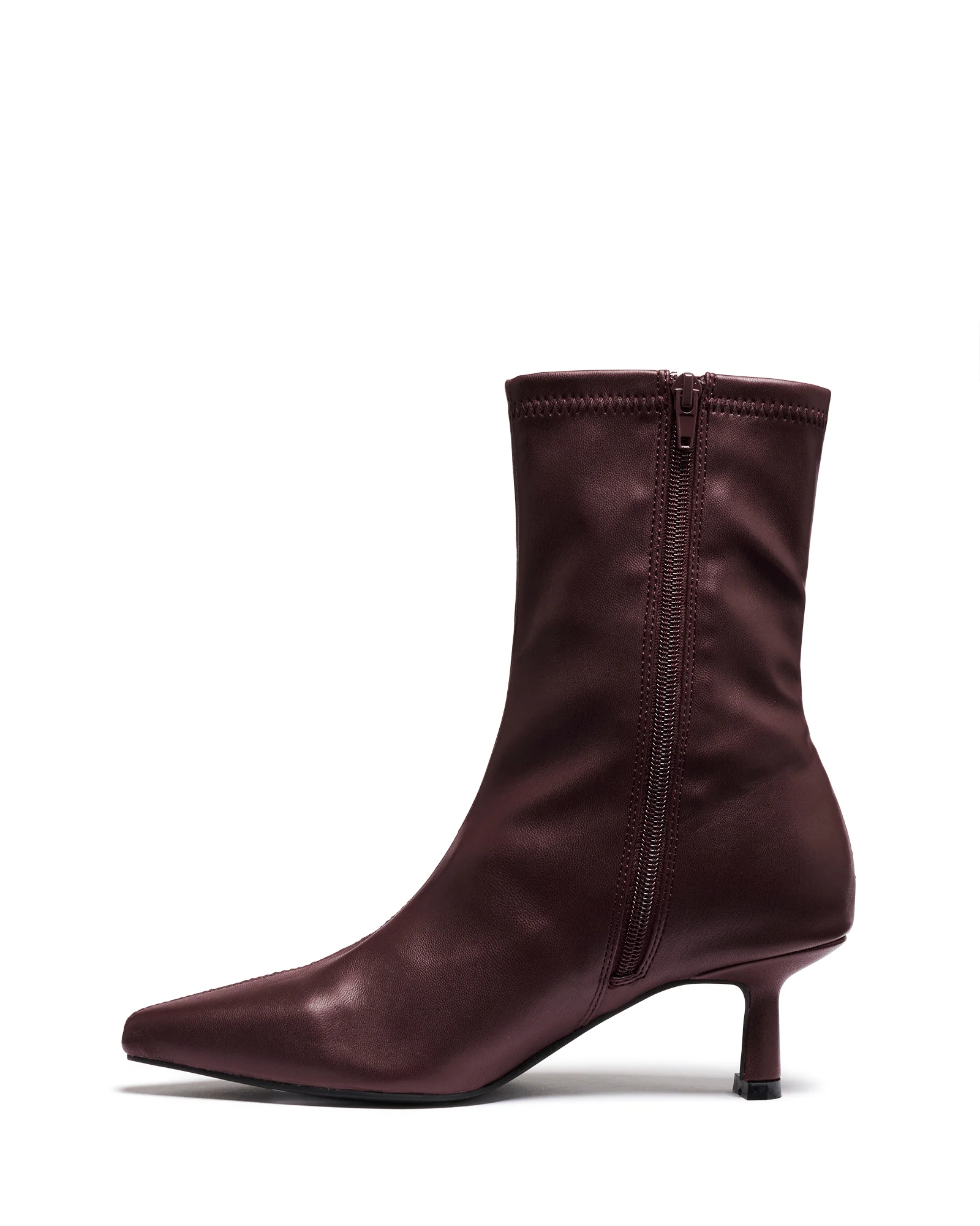 Keeley Ankle Boot Bordeaux - Image 5