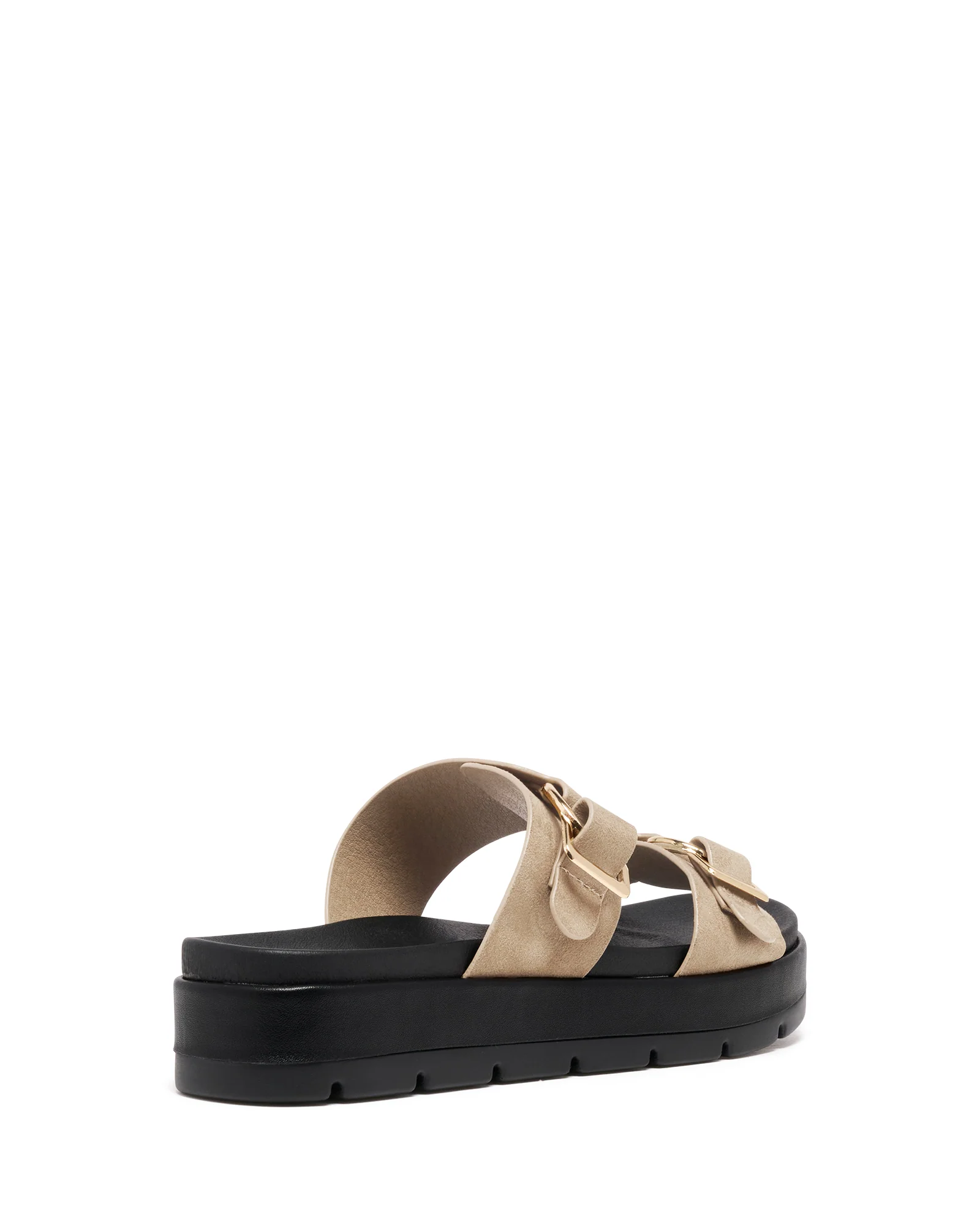 Litmus Flatform Sandals Cashew Suede - Image 3