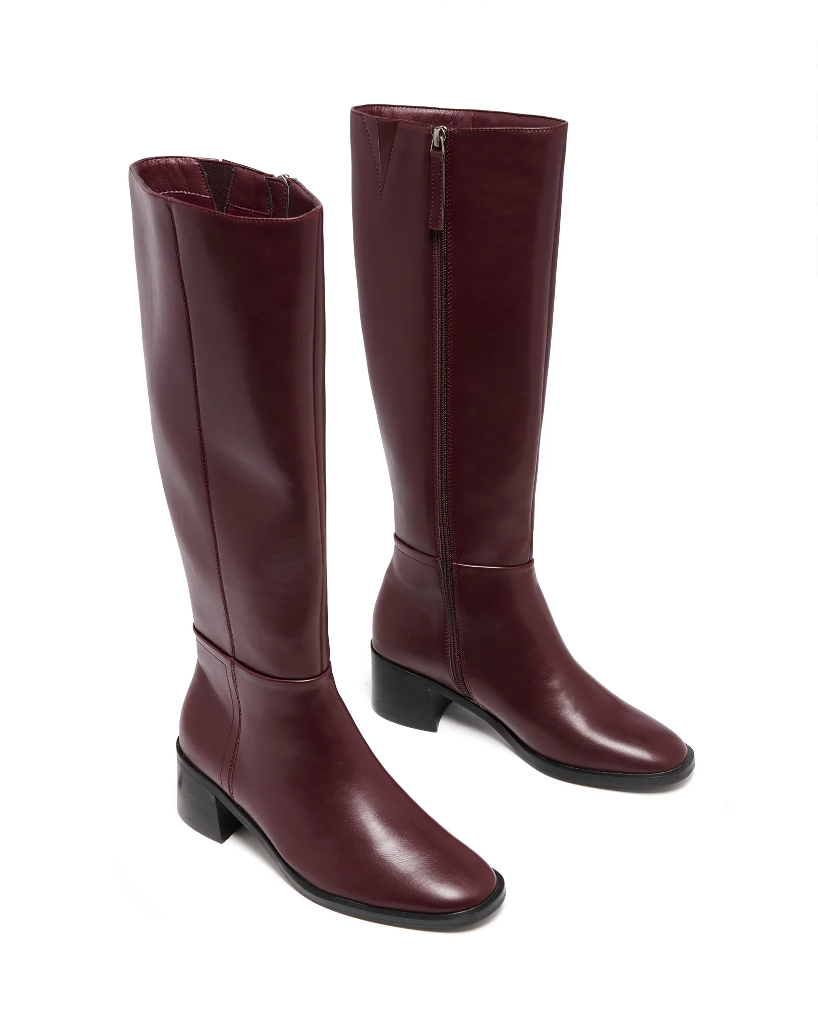 Neva Tall Boot Bordeaux - Image 2