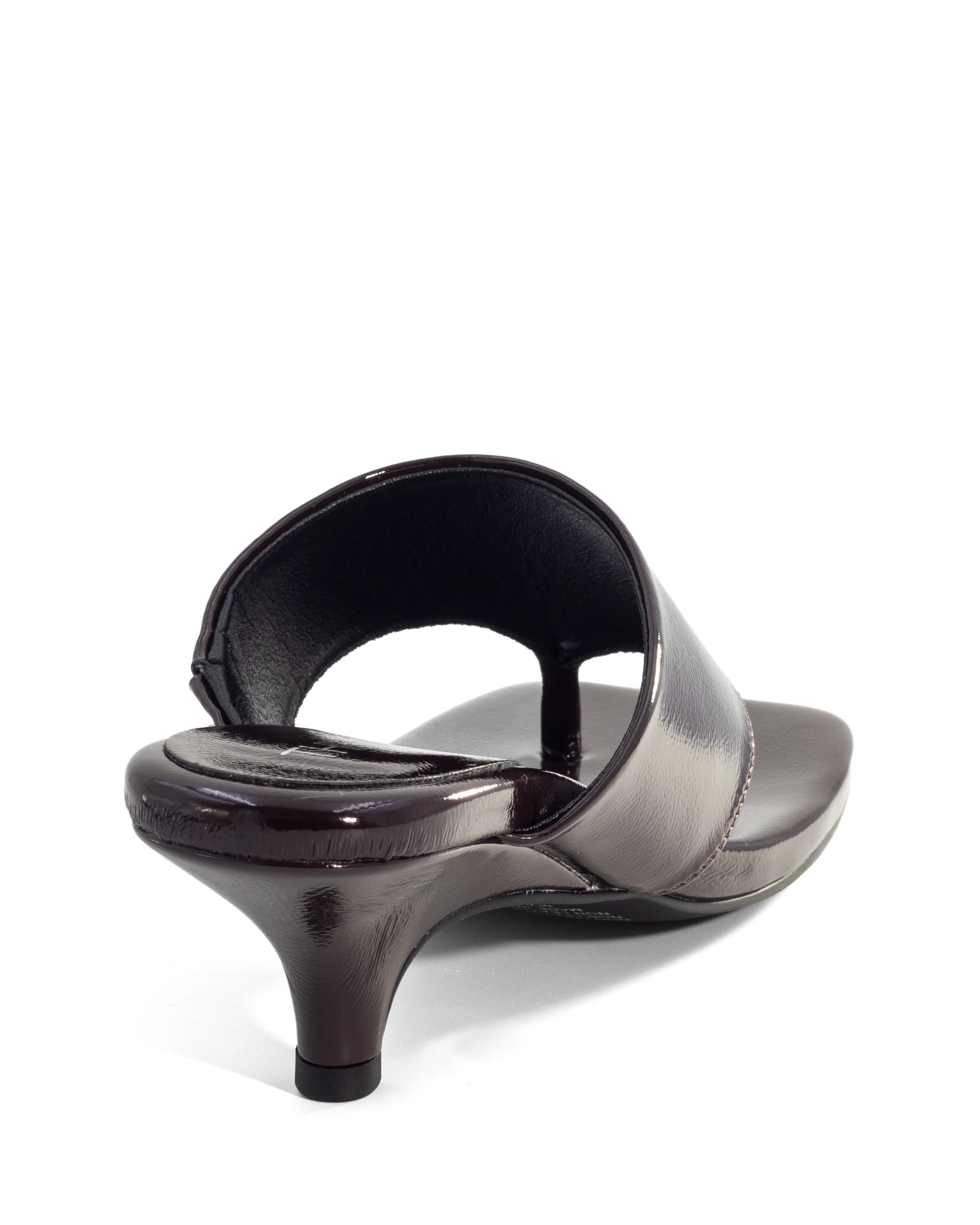 Newyorker Thong Heel Port Crinkled Patent - Image 3
