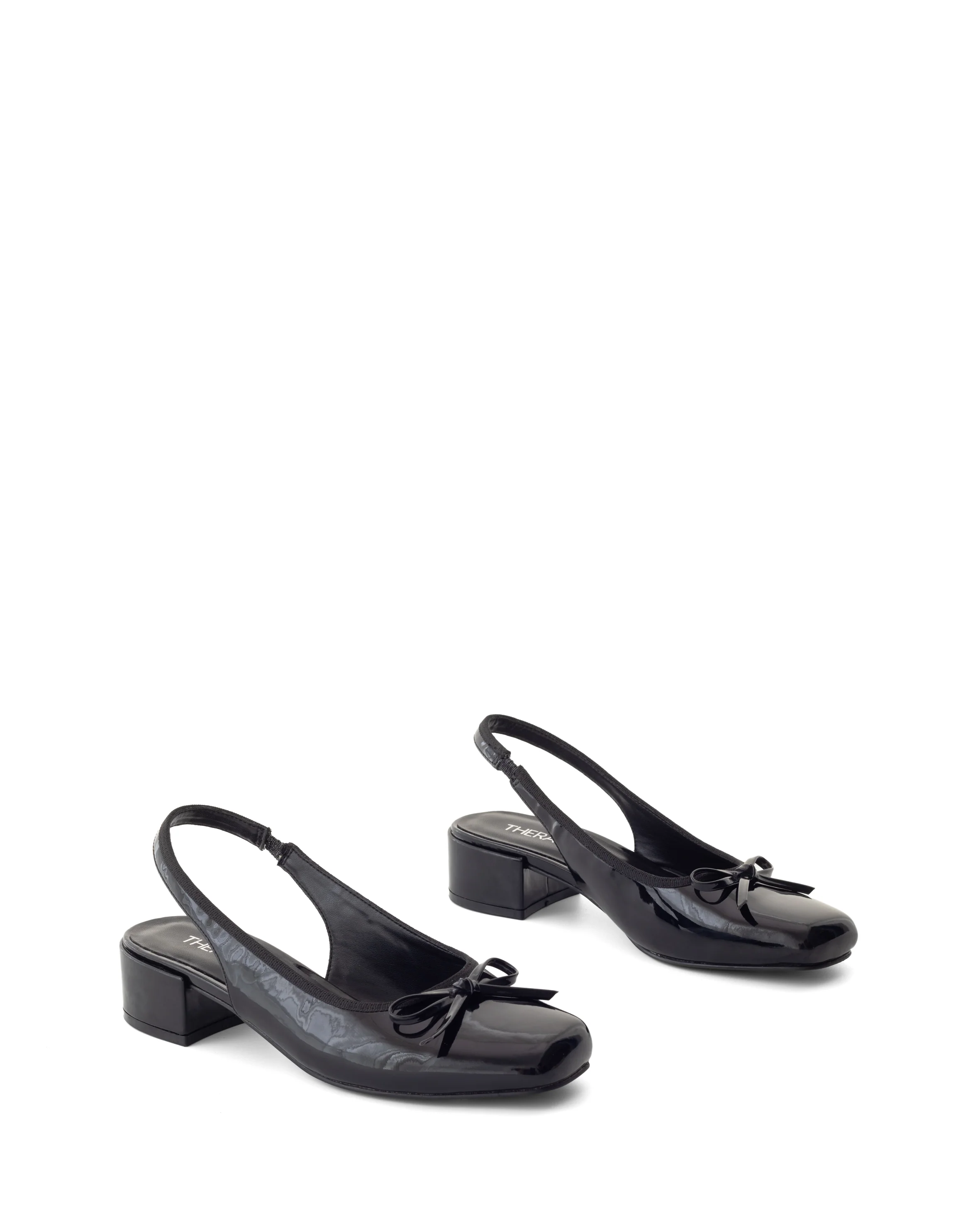 Nexie Slingback Pump Black Patent - Image 2