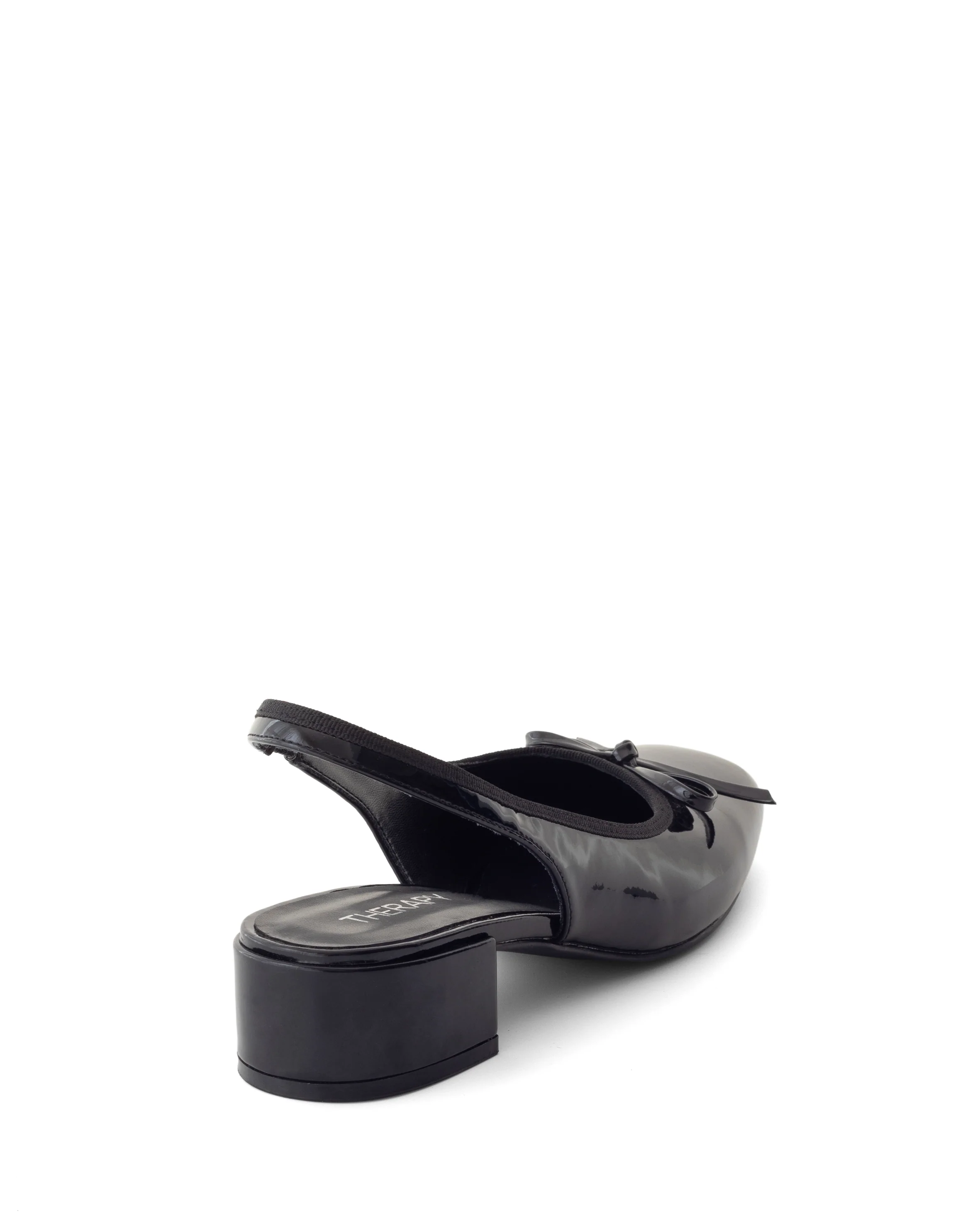 Nexie Slingback Pump Black Patent - Image 3