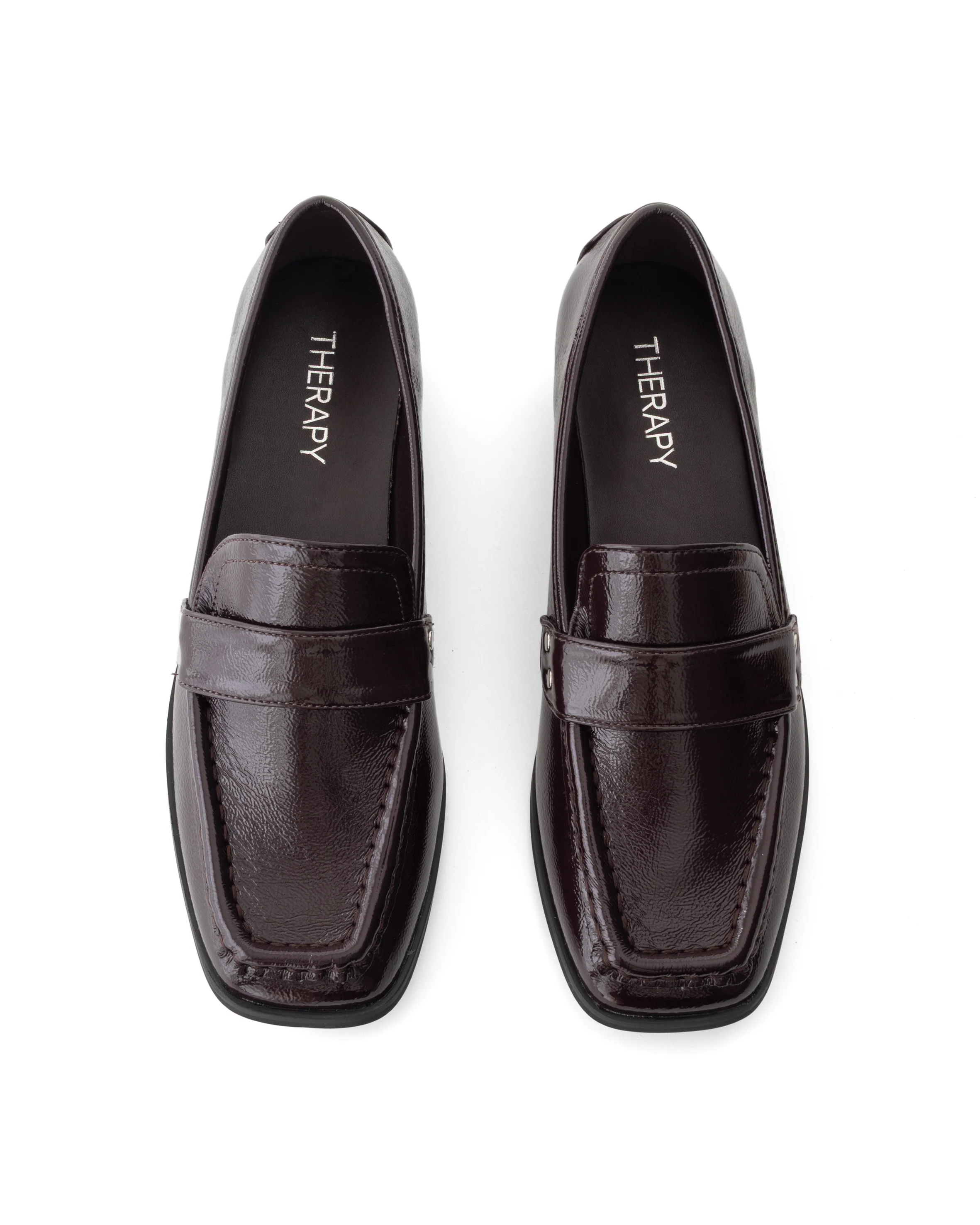 Noa Loafer Port Crinkled Patent - Image 4