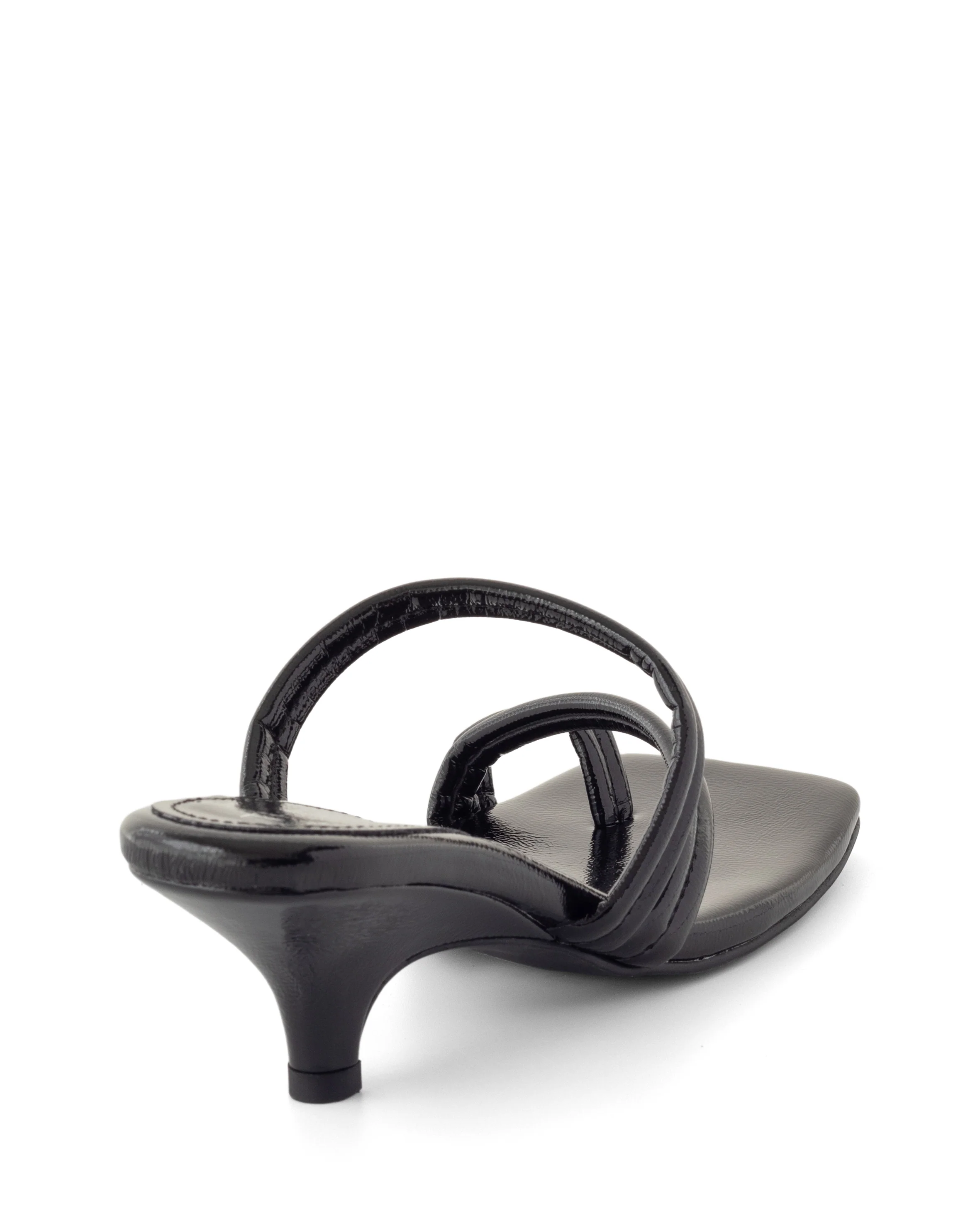 Nolita Heel Black Crinkled Patent - Image 3