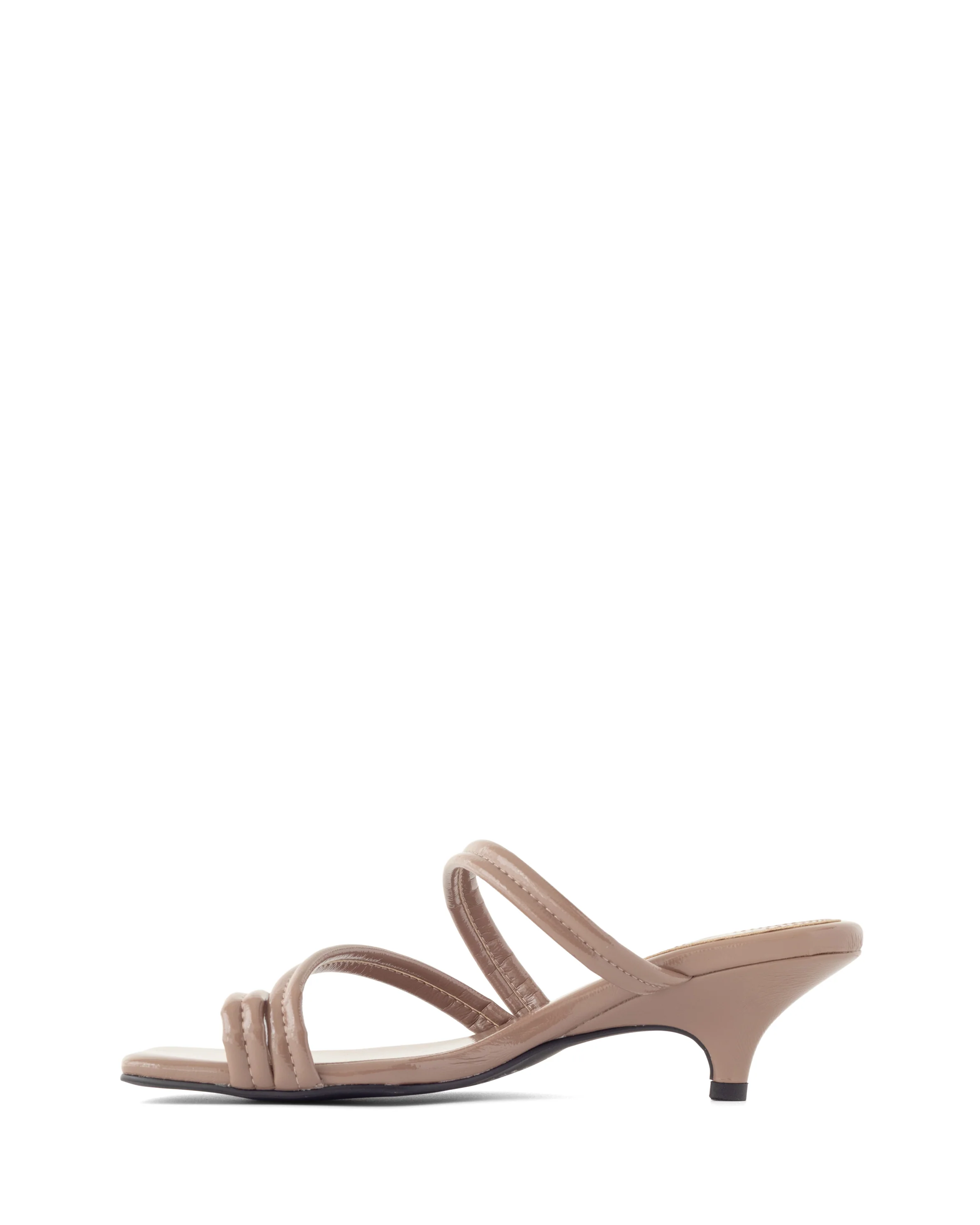 Nolita Heel Mocha Crinkled Patent - Image 5