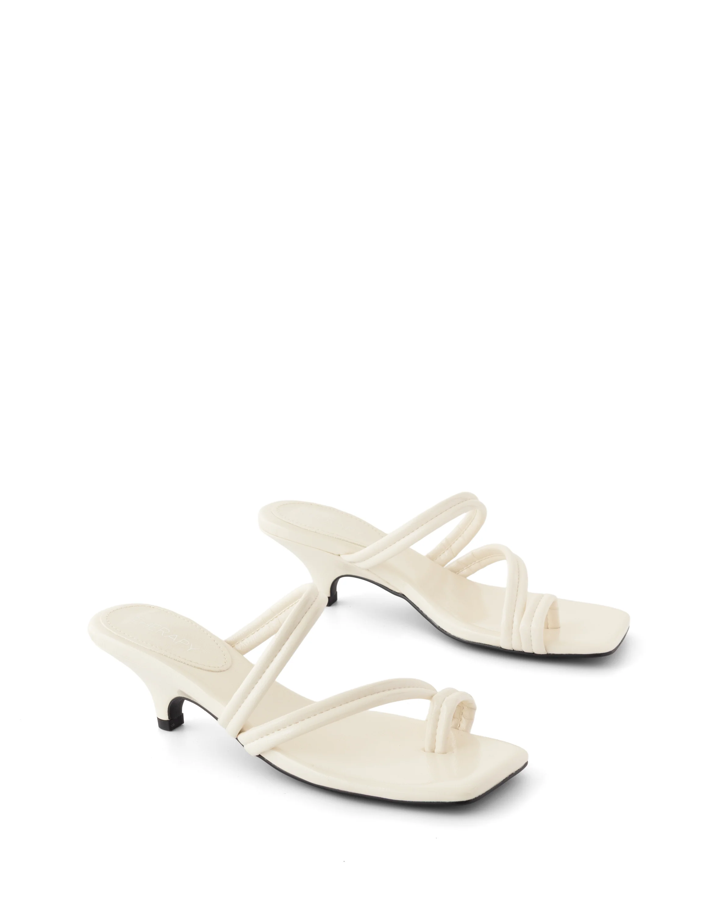 Nolita Heel Off White Crinkled Patent - Image 2
