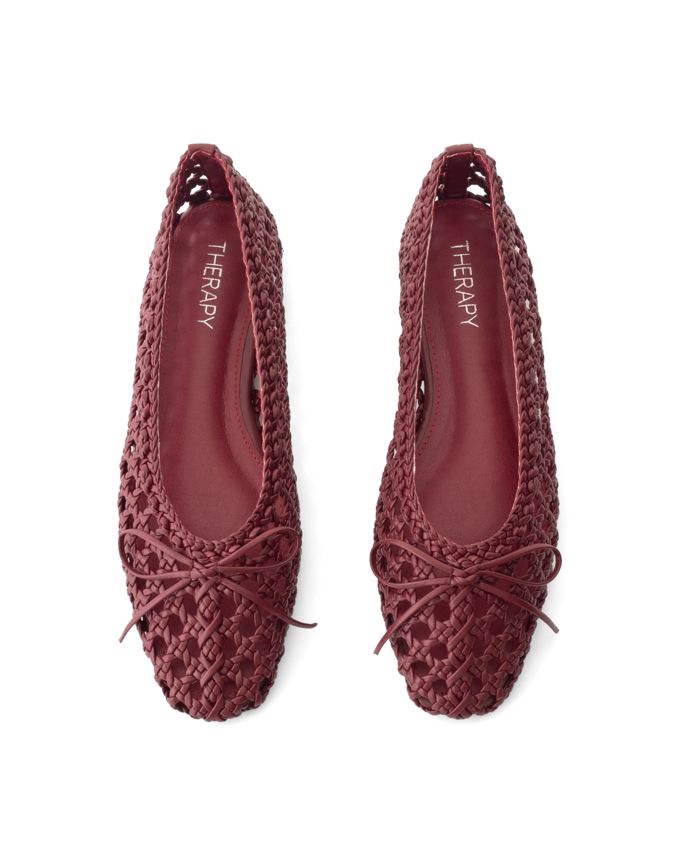 Oaklyn Ballet Flat Bordeaux - Image 4