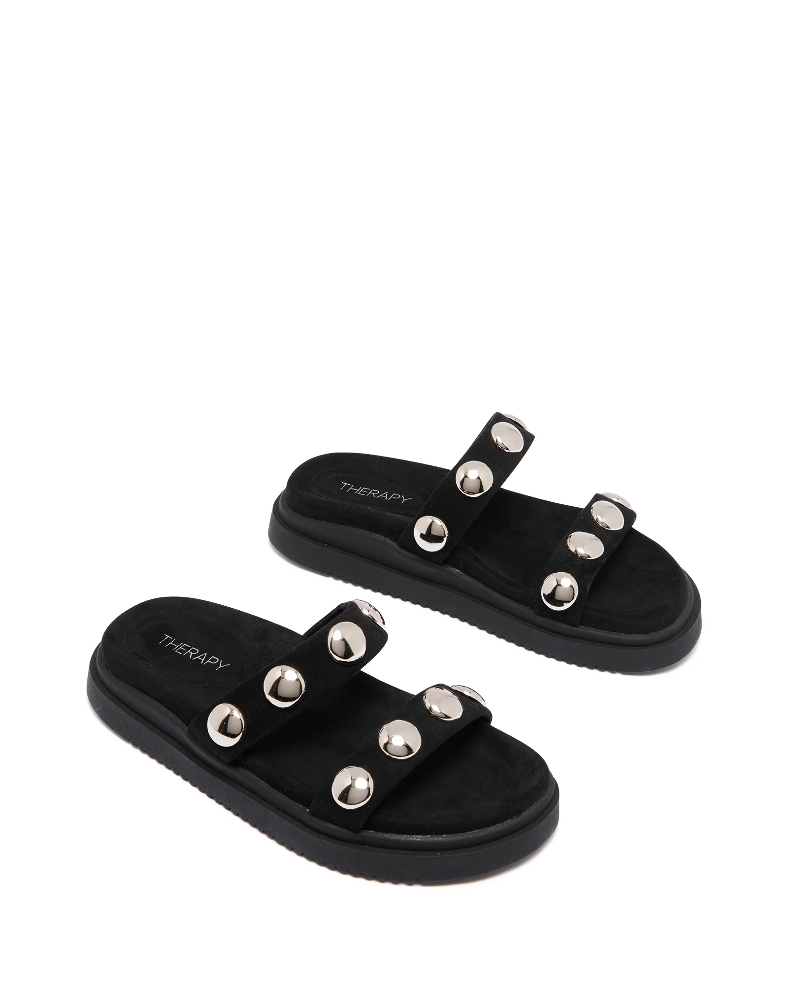 Persona Sandal Black Suede - Image 2