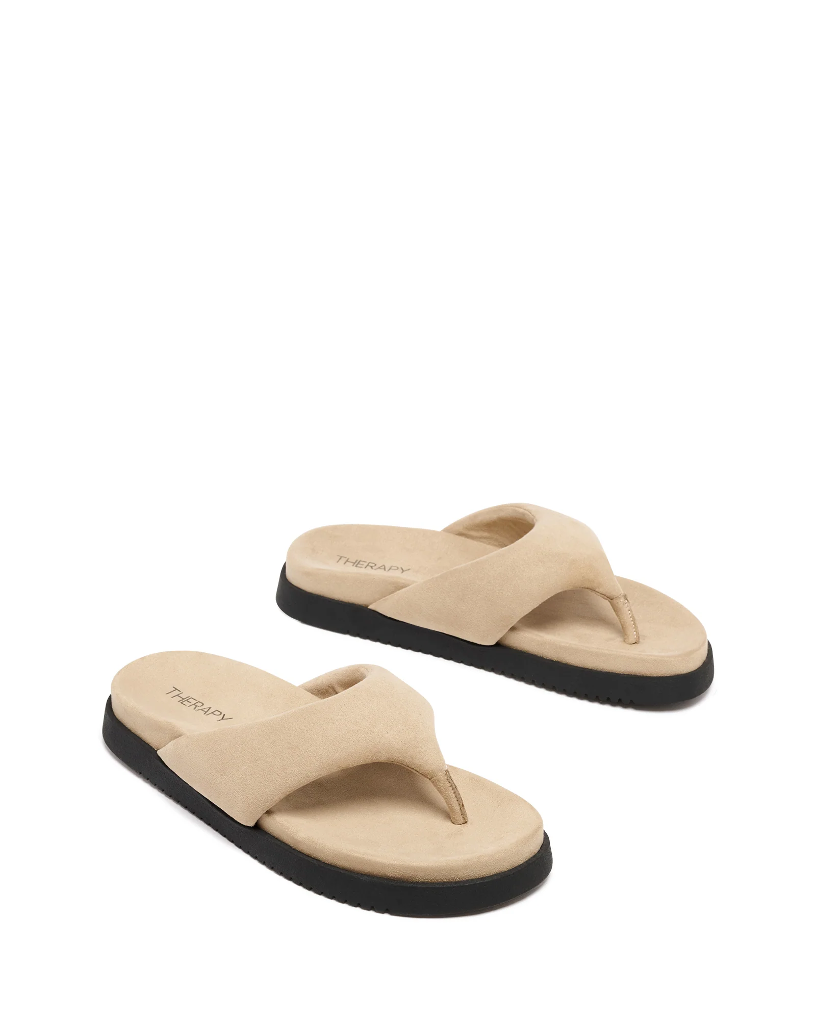 Radar Thong Sandal Cashew Suede - Image 2