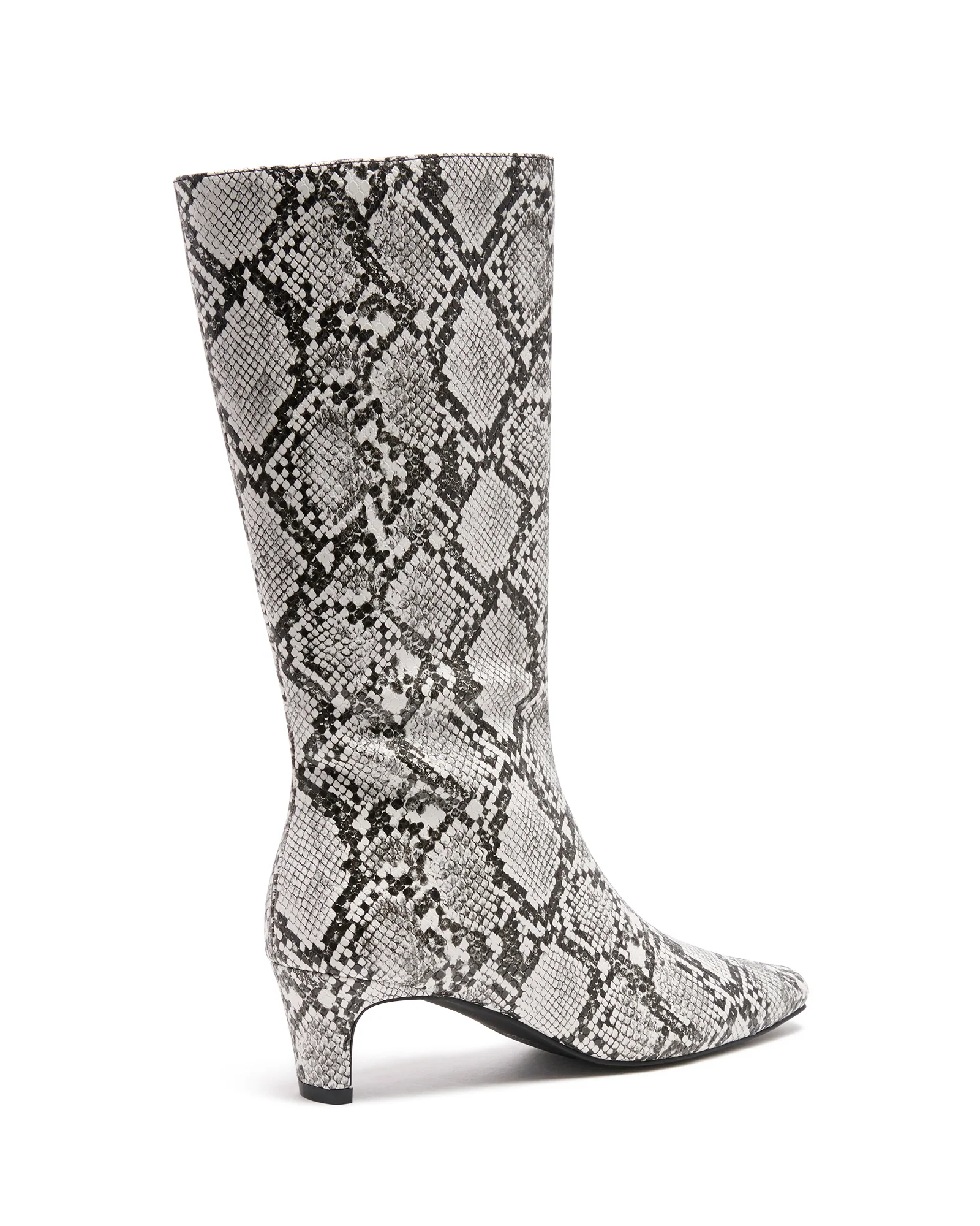 Rhome Tall Boot Black/White Snake - Image 5
